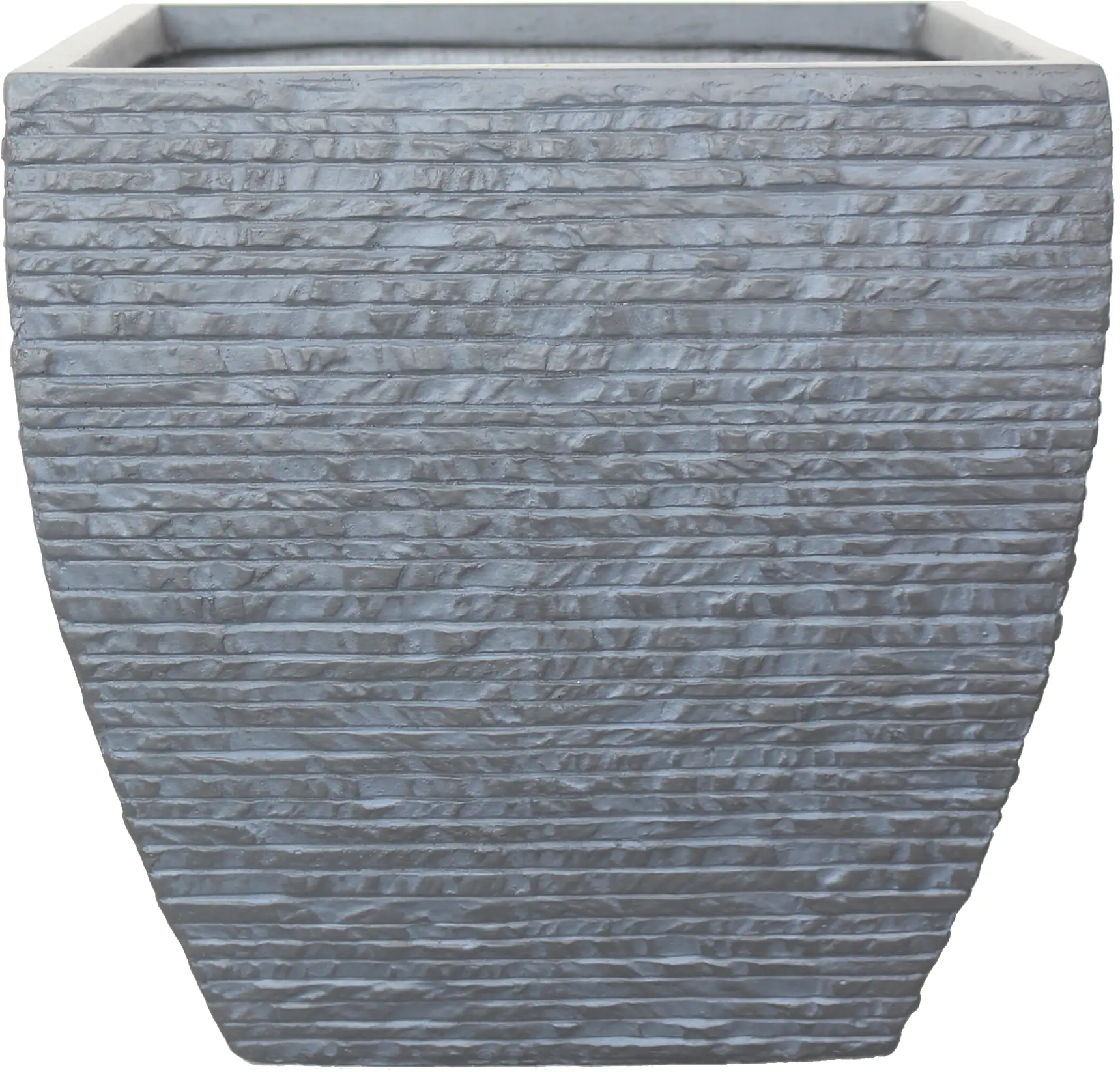 2076923587179_01 TrendLine Pflanztopf Schiefer-Brickoptik 37,5 x 37,5 x 37,5 cm