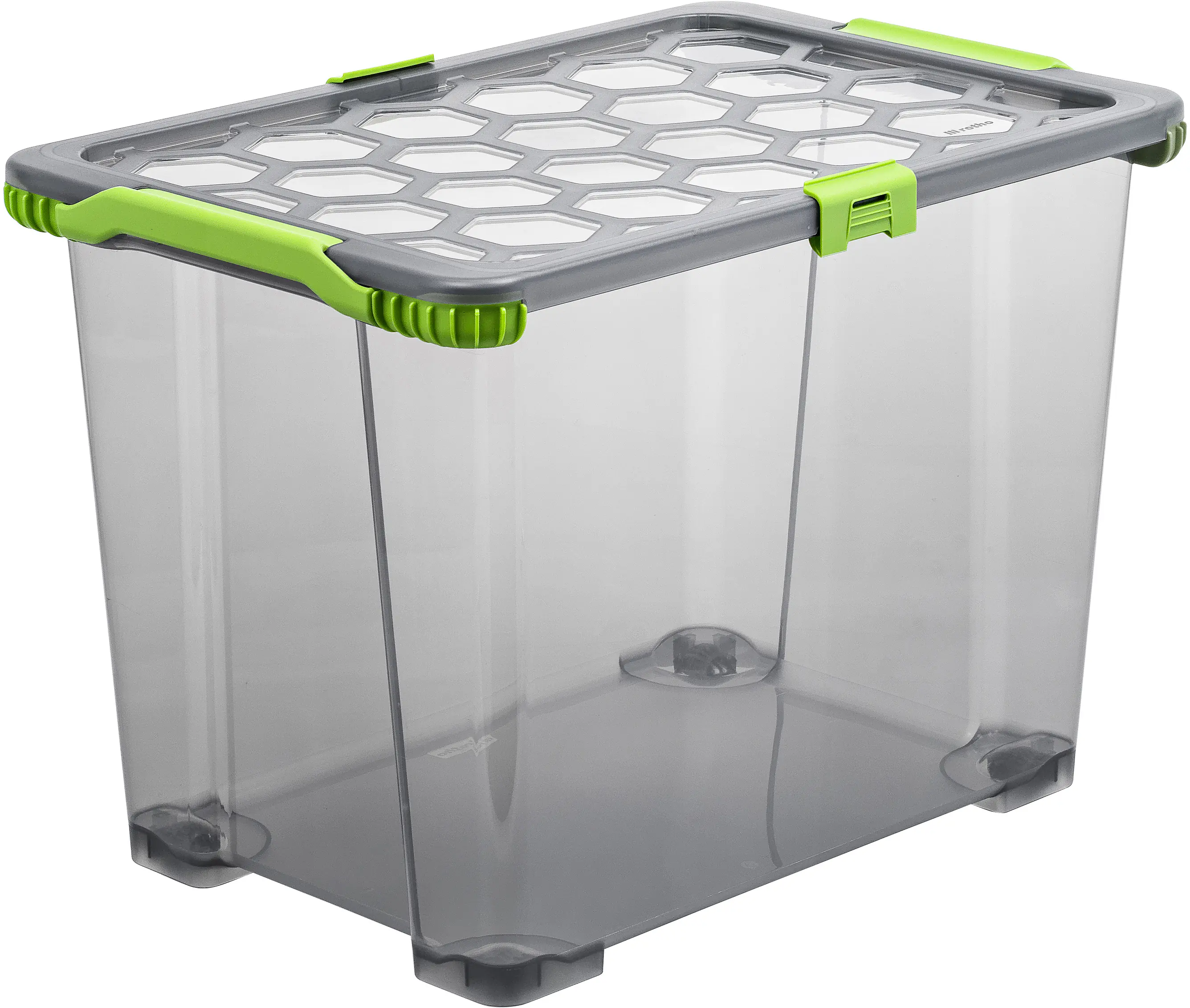 Rotho Aufbewahrungsbox EVO Total mit Rollen und Deckel 65 L anthrazit Rotho Aufbewahrungsbox EVO Total mit Rollen und Deckel 65 L anthrazit