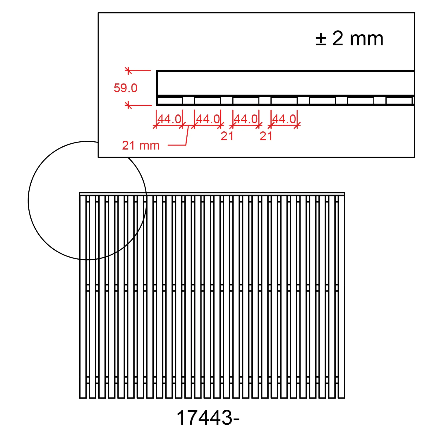 Plus Zaun Sendai 180x140 cm RAL 9010 Weiß