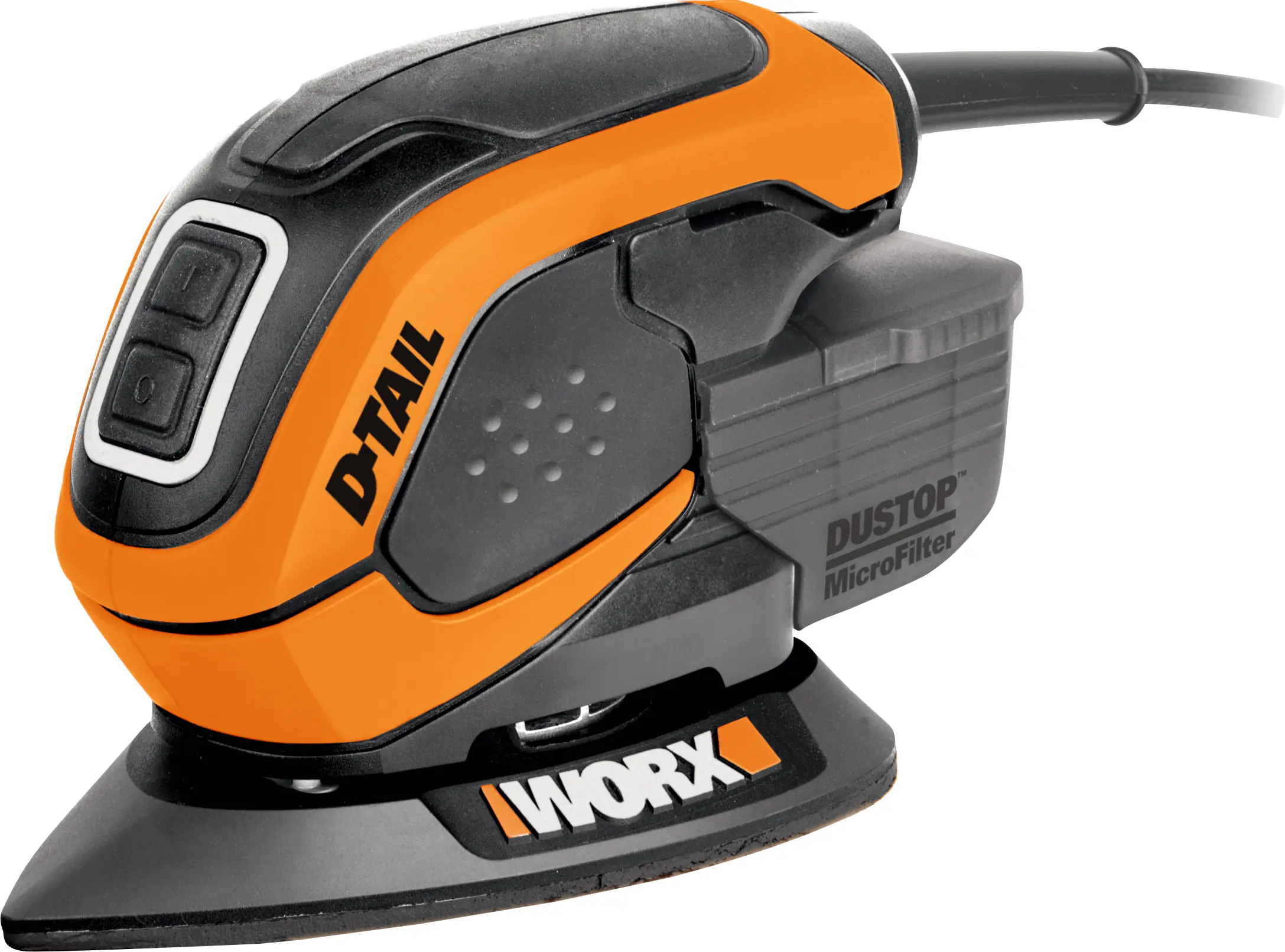 Worx Multischleifer WX648 inkl. 9 Klettverschluss-Schleifpapier