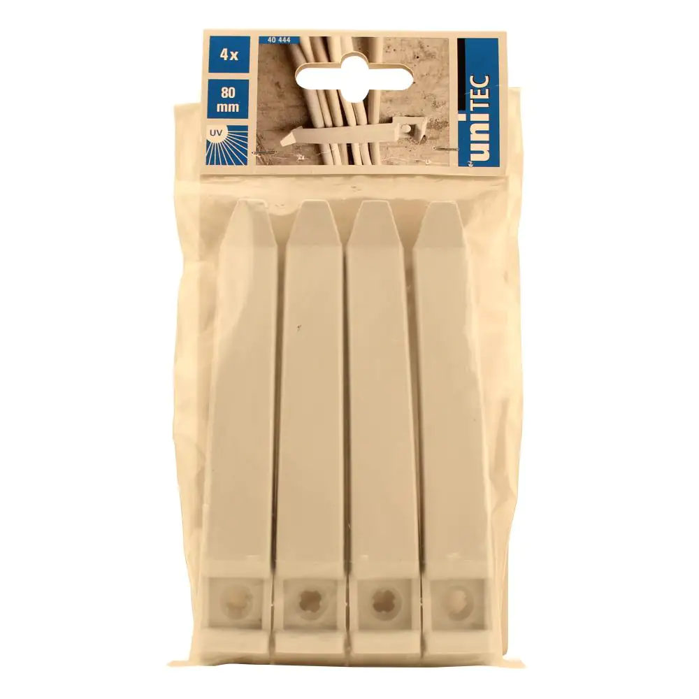 Kabel-Klemmbügel 100 mm grau 4x