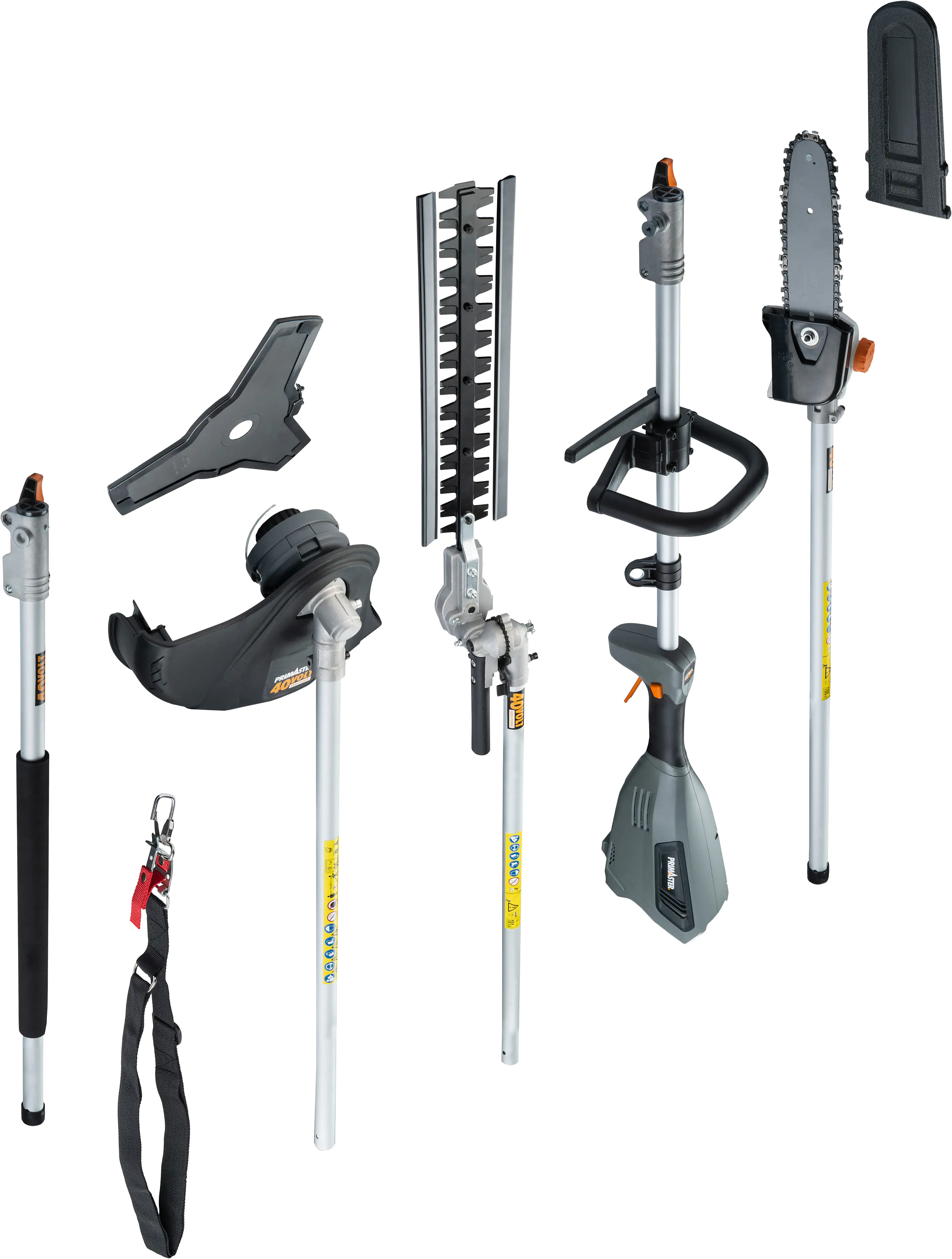 Primaster Akku-Multitool 4in1 PMAMT 40 inkl. 40 V Akku (4 AH)