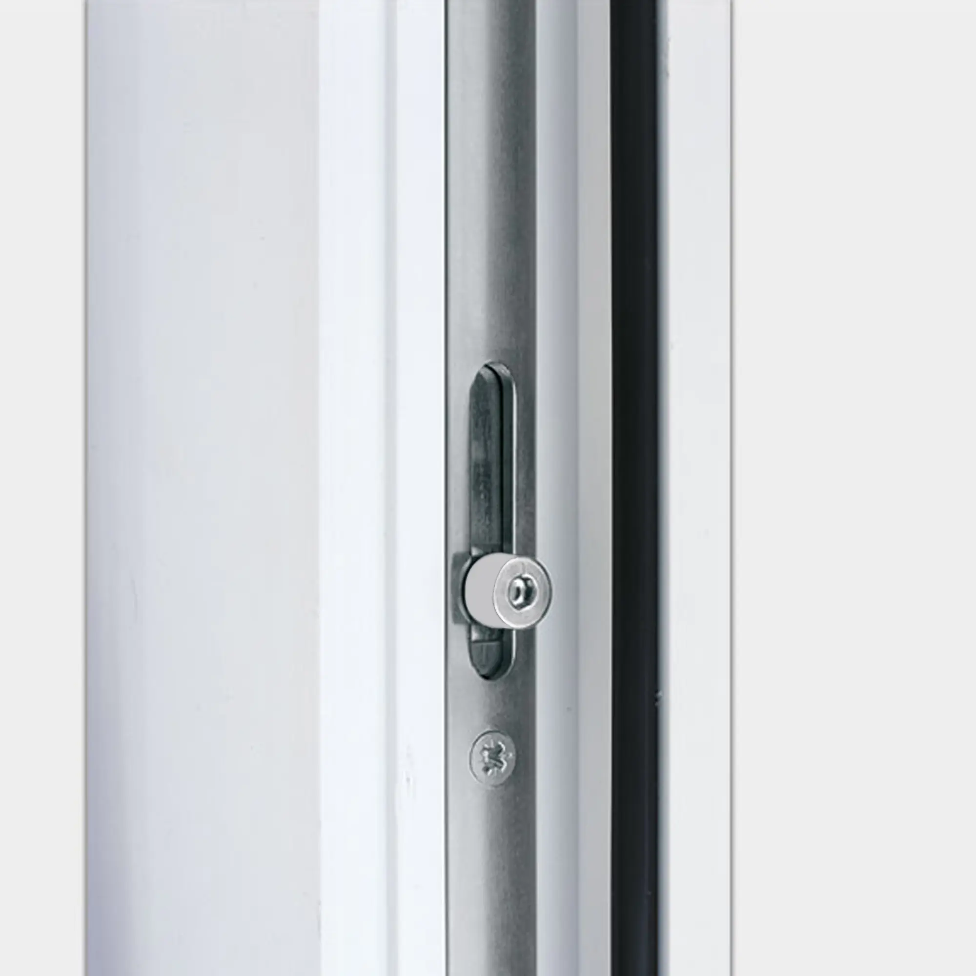 Panto Nebeneinganstür Kunststoff Modell K504 98 x 198 cm DIN links weiß