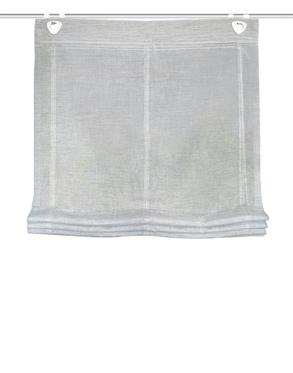 Raffrollo Casper grau 130 x 95 cm 