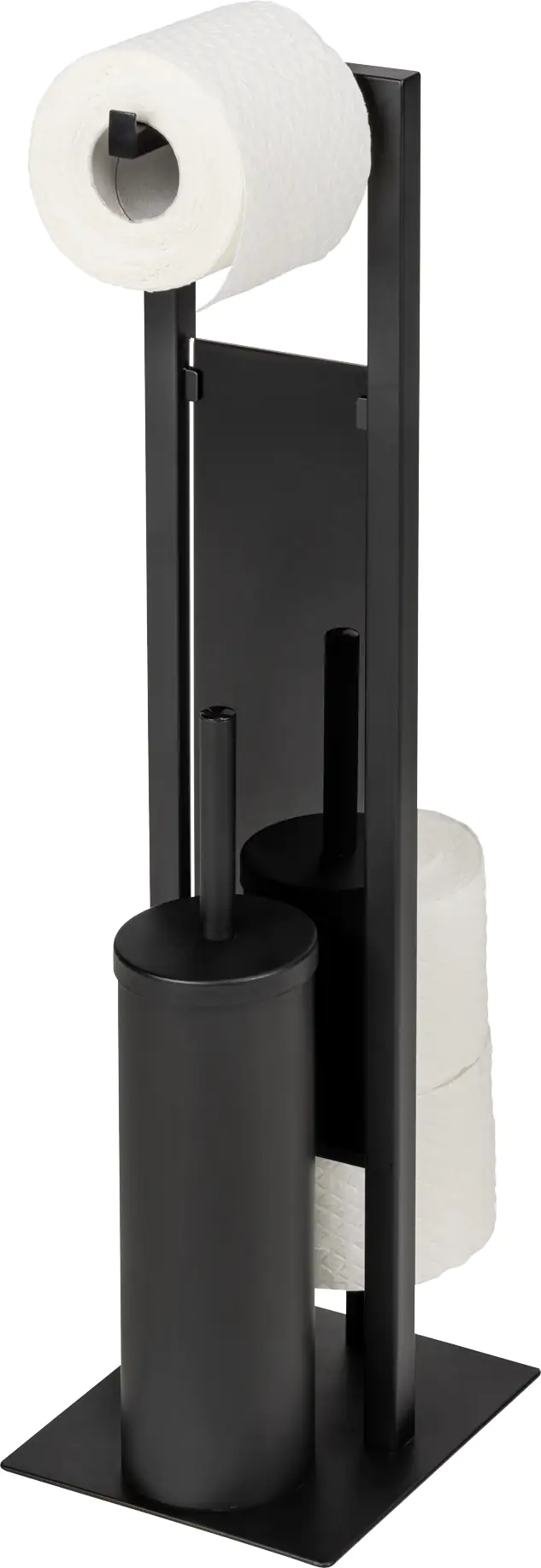 Wenko WC-Bürstengarnitur Rivalta schwarz matt