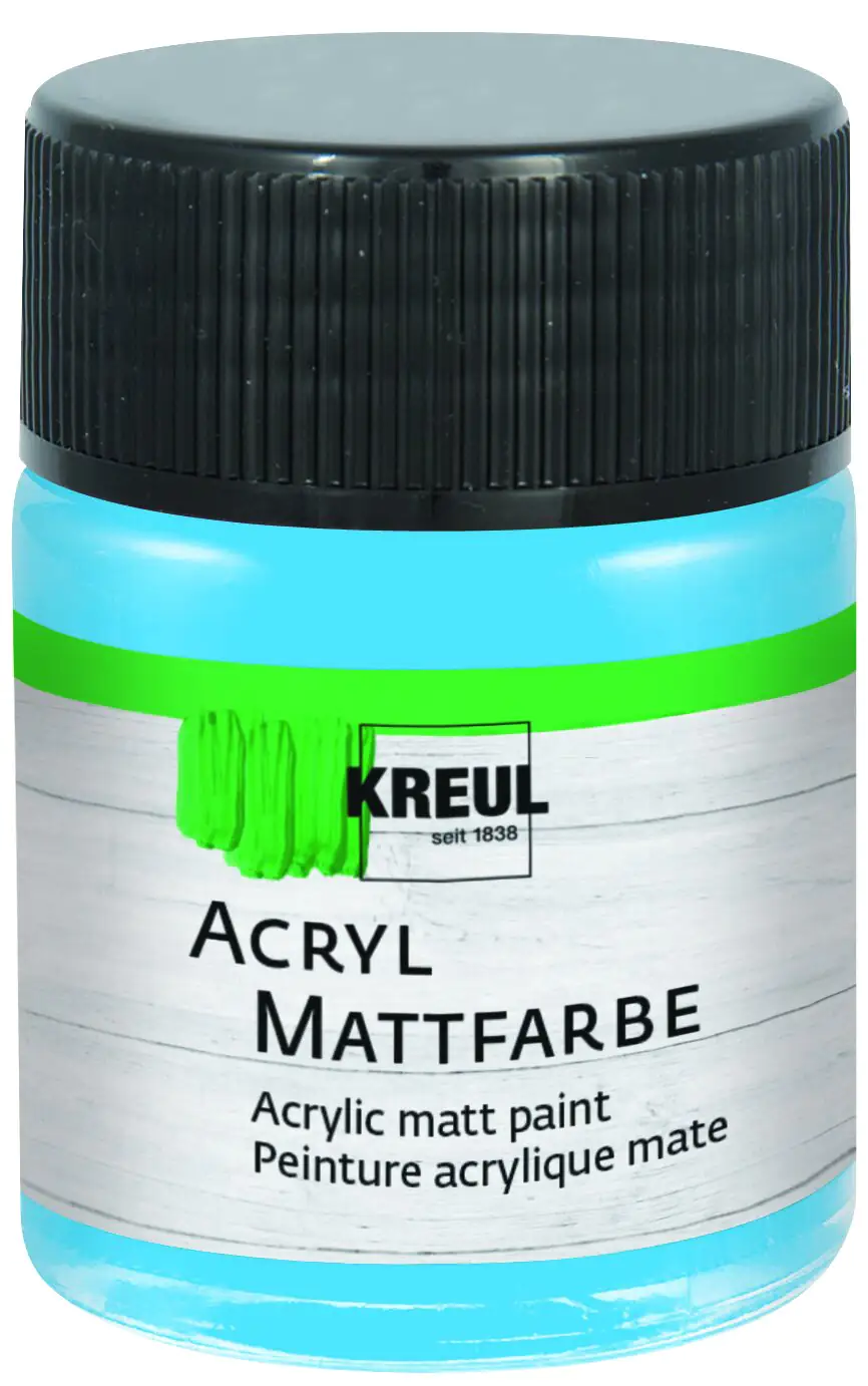Kreul Acryl Mattfarbe himmelblau 50 ml