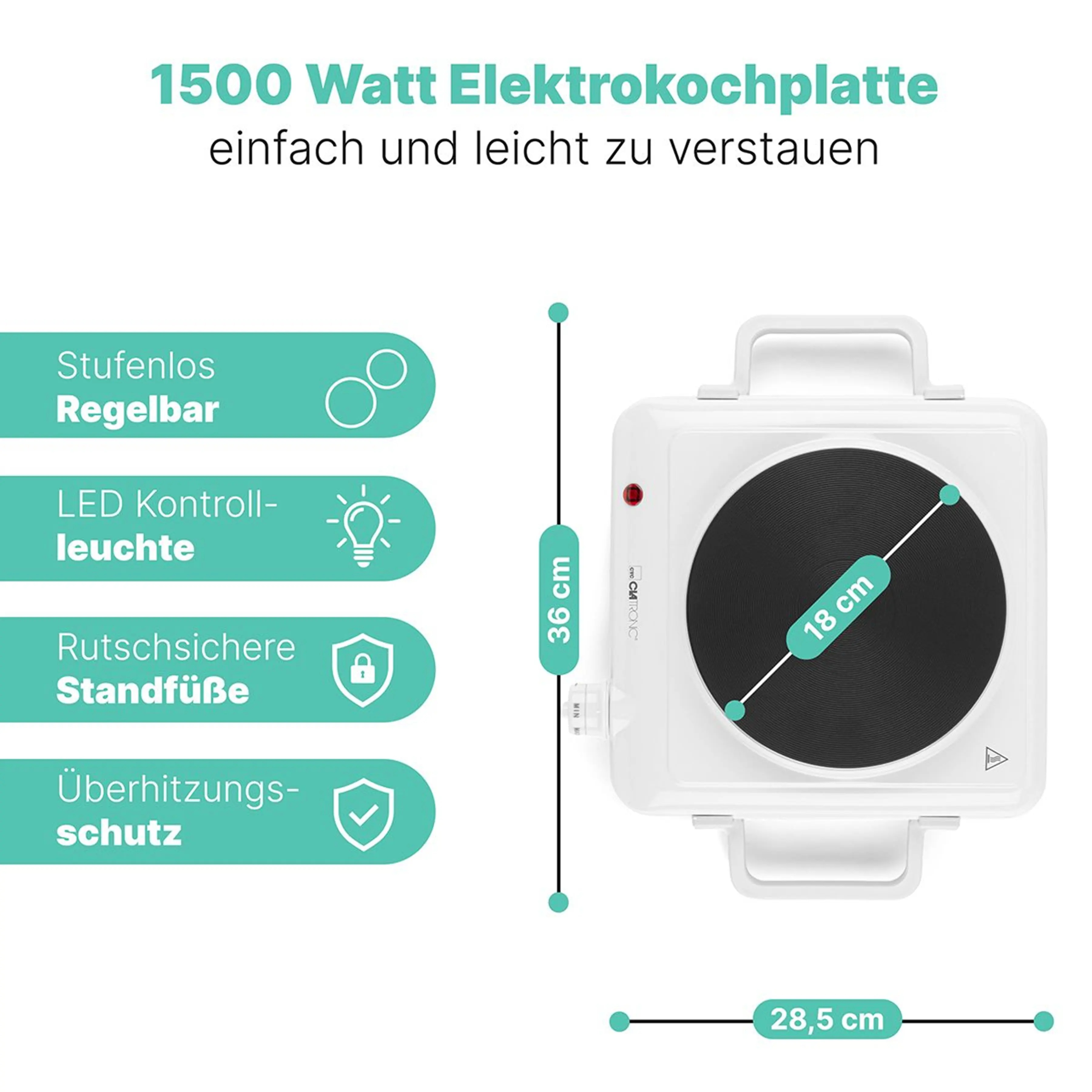 Clatronic Kochplatte EKP 3582