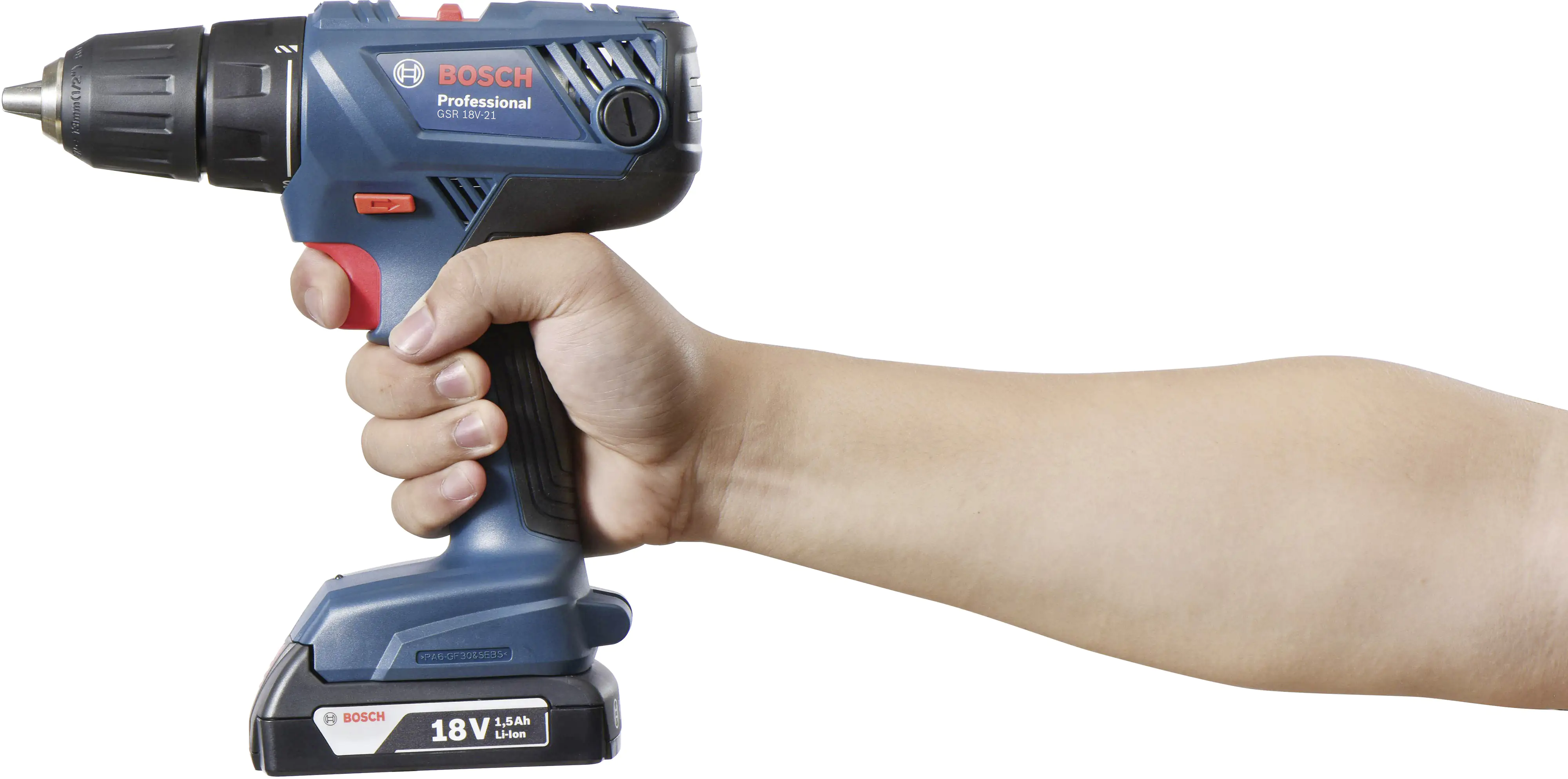 Bosch Professional Akku-Bohrschrauber GSR 18V-21 inkl. Akku & Ladegerät Bosch Professional Akku-Bohrschrauber GSR 18V-21 inkl. Akku & Ladegerät