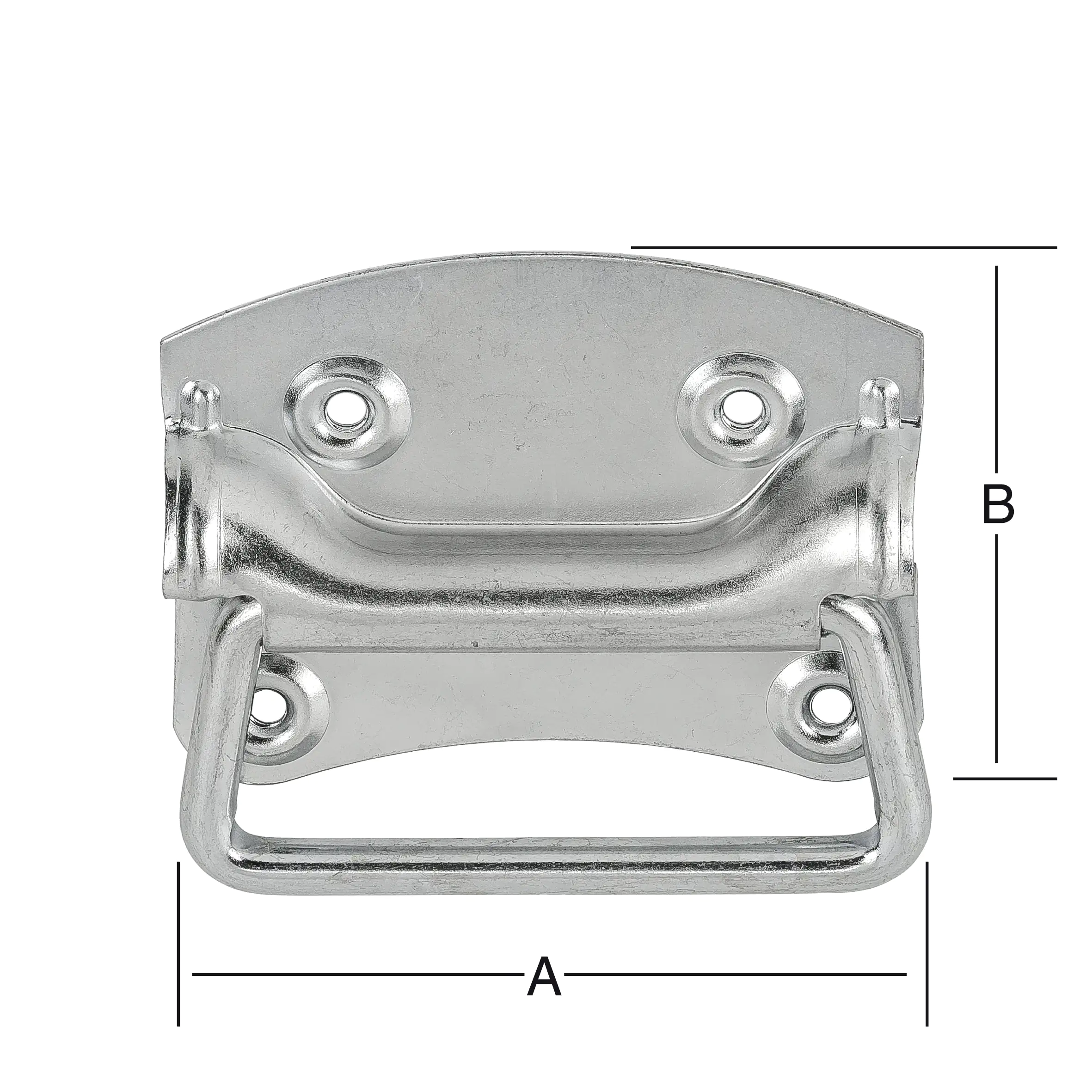 Vormann Kistengriffe verzinkt 120 x 95 mm
