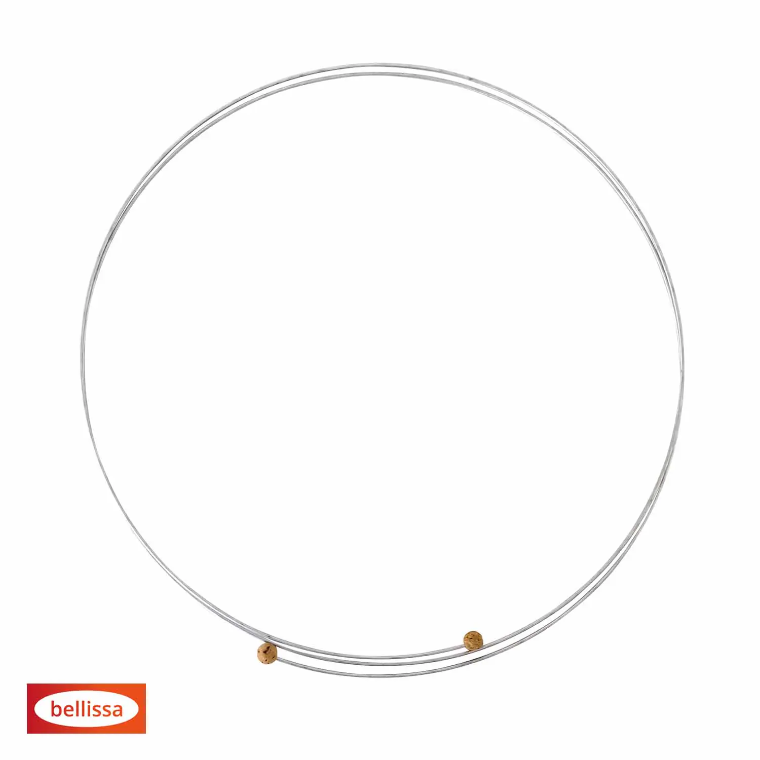 Bellissa Pflanzenstützdraht S 200 cm silber