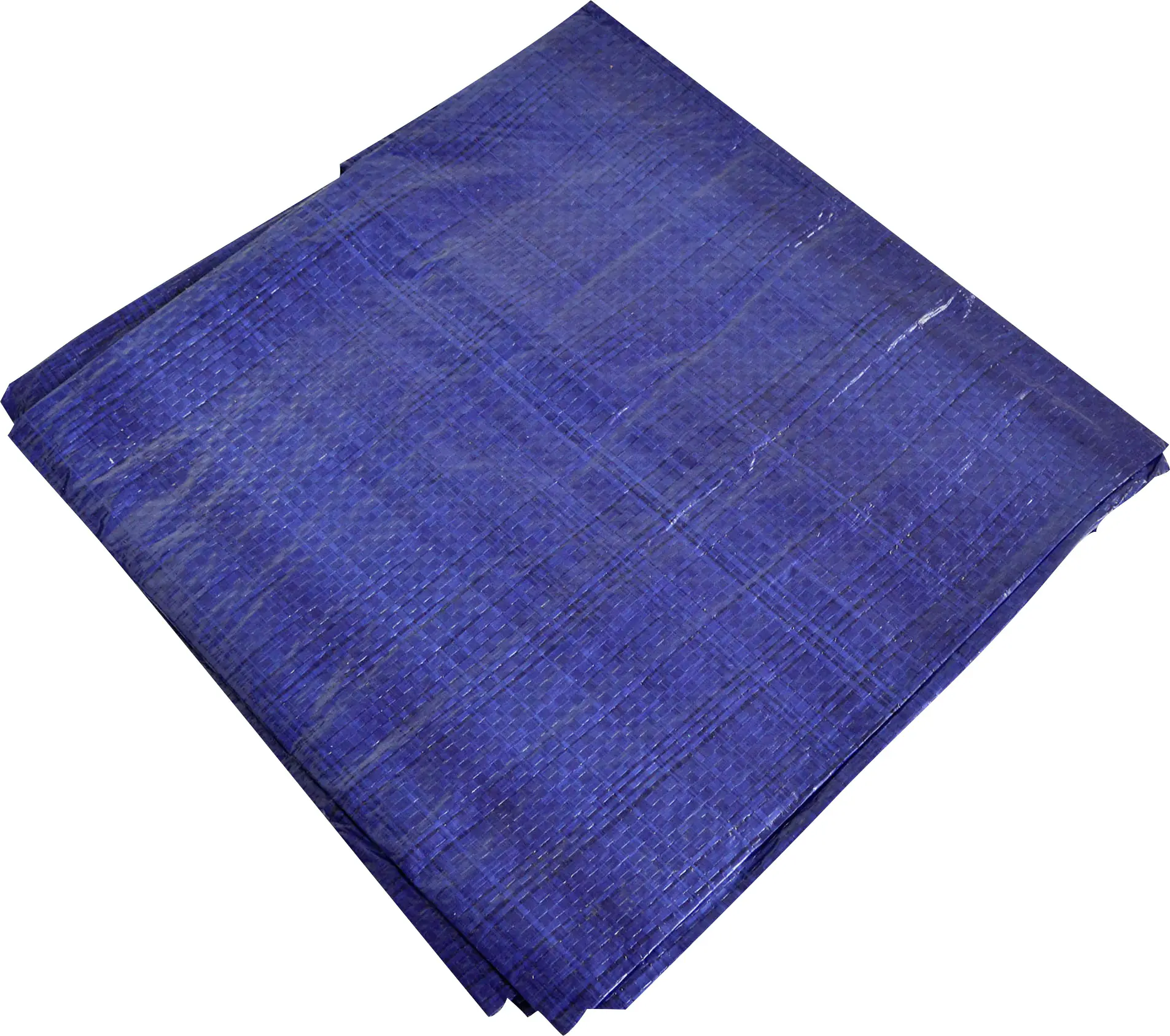 ECO Gewebeplane 80 g/m² 2 x 3 m = 6 m² mit Ösen blau