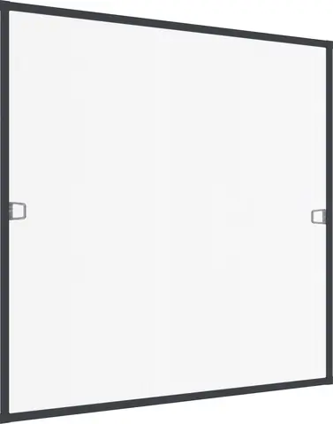 RS Fliegenschutz-Fenster 130 x 150 cm anthrazit/anthrazit kürzbar