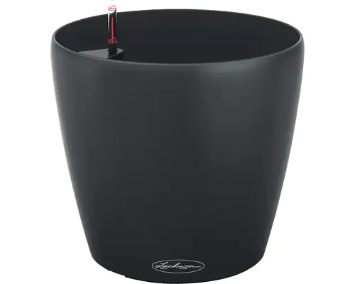 Lechuza Pflanztopf Classico Eco 35 cm Kunststoff dunkelgrau