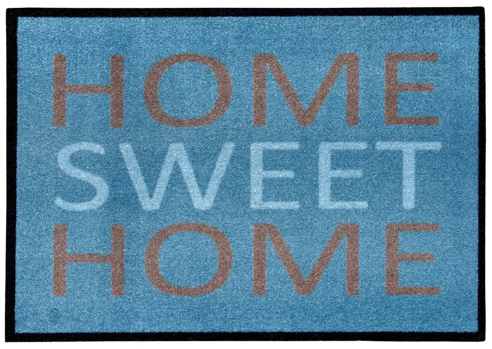 Fußmatte Elena Home Sweet Home blue, 50 x 70 cm