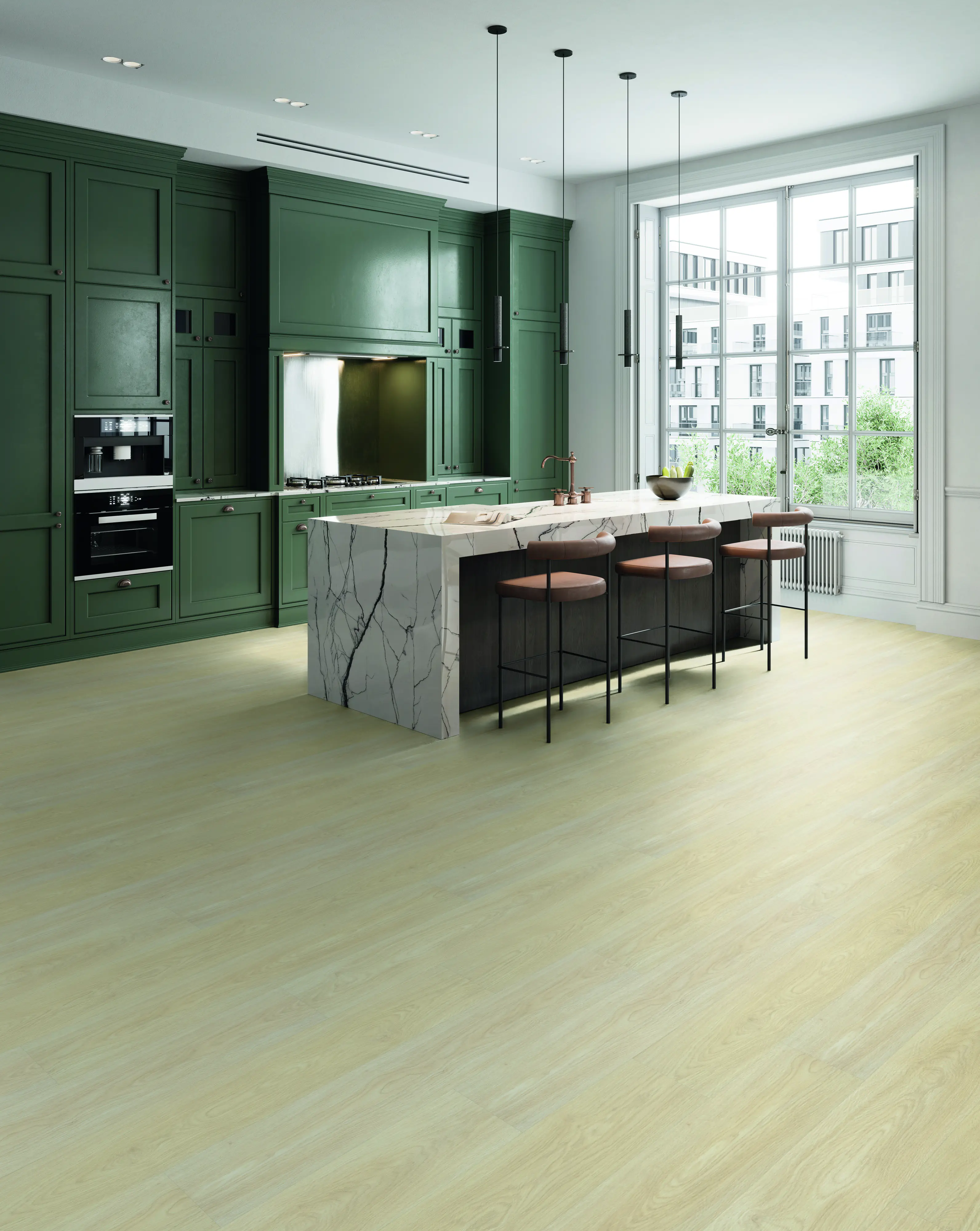 Kronoflooring Vinylboden mit Trittschalldämmung Natural Lynchburg Oak