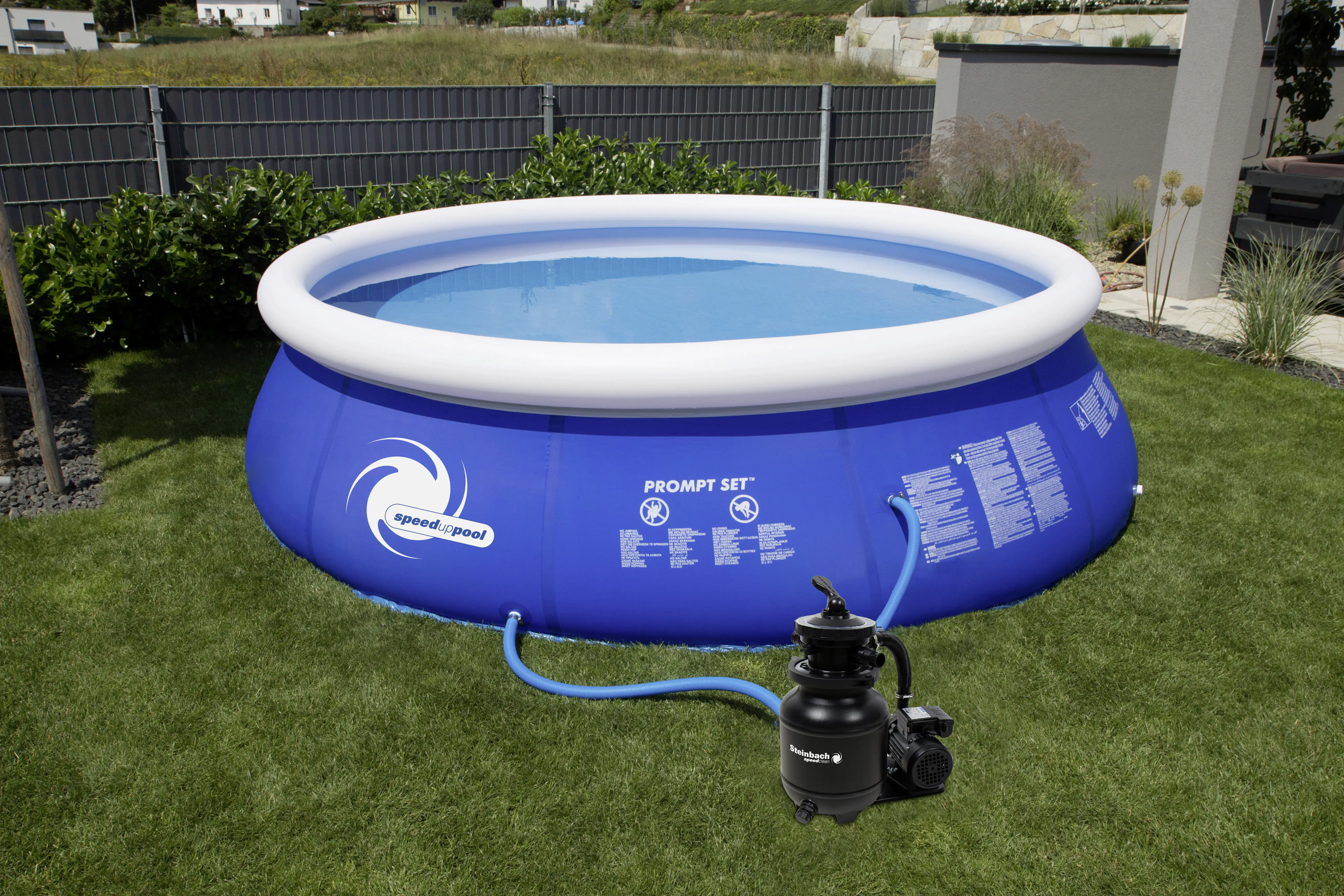 Steinbach Pool Komplettset SPEED UP Ø 366 x 84 cm