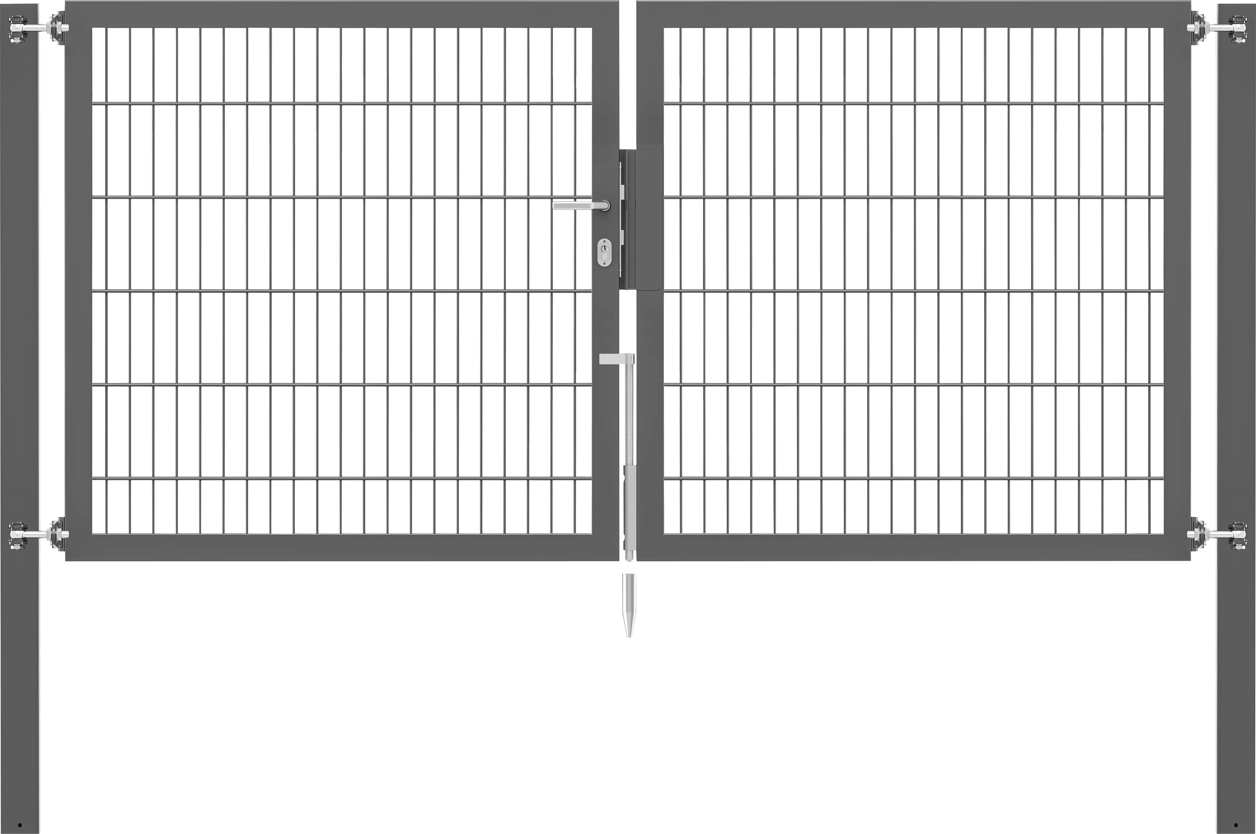 Alberts Doppeltor Flexo Plus anthrazit 250 x 120 cm