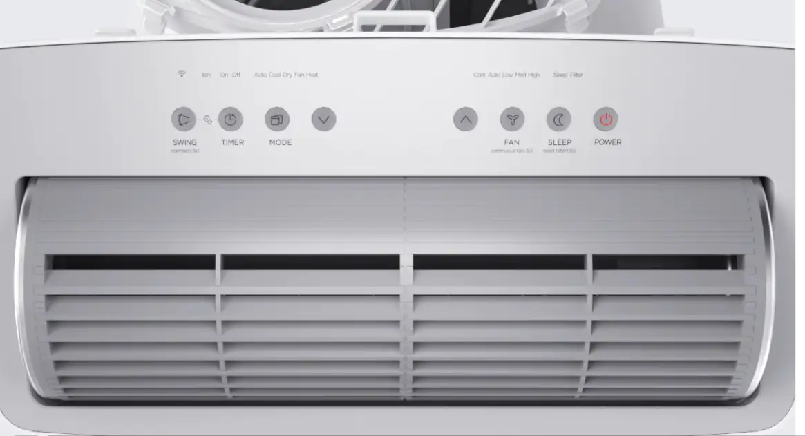 Midea Mobiles Klimagerät Real Cool 35 12.000 BTU / h, 43 m², Wifi