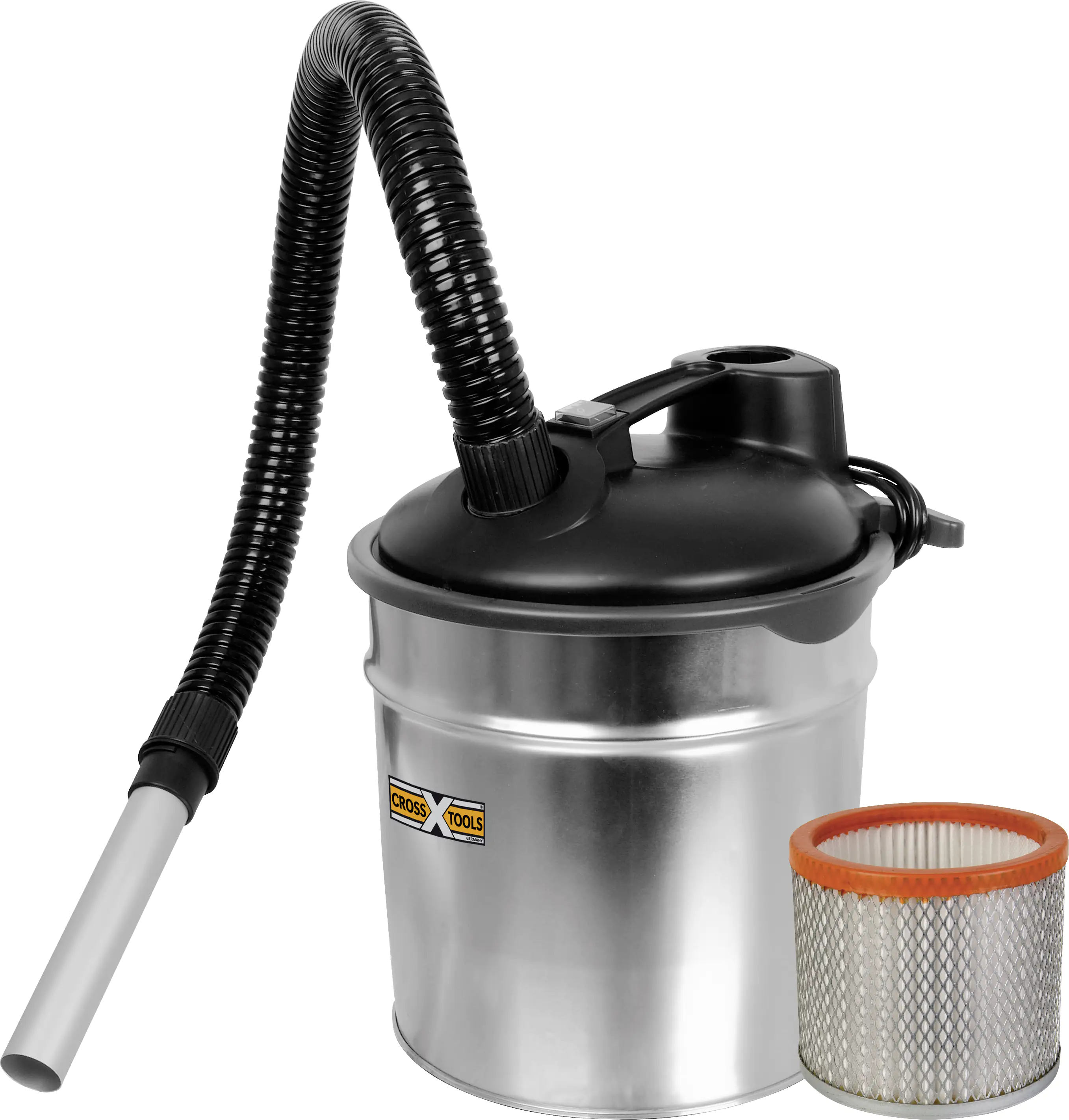Cross Tools Aschesauger CAS 1100 Ideal für Grill Kamin und Pelettofen
