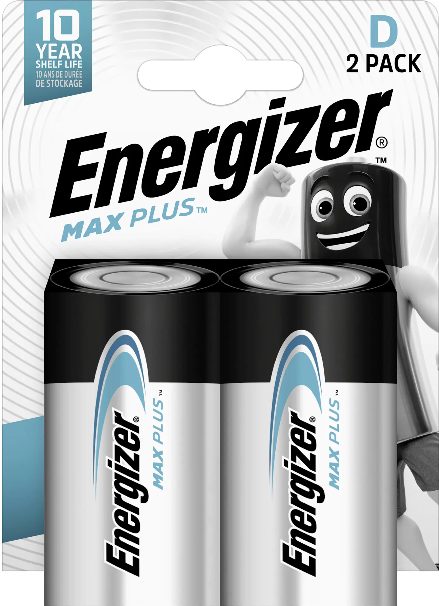 Energizer Max Plus Alkaline Mono D 1,5 V, 2er Pack Energizer Max Plus Alkaline Mono D 1,5 V, 2er Pack