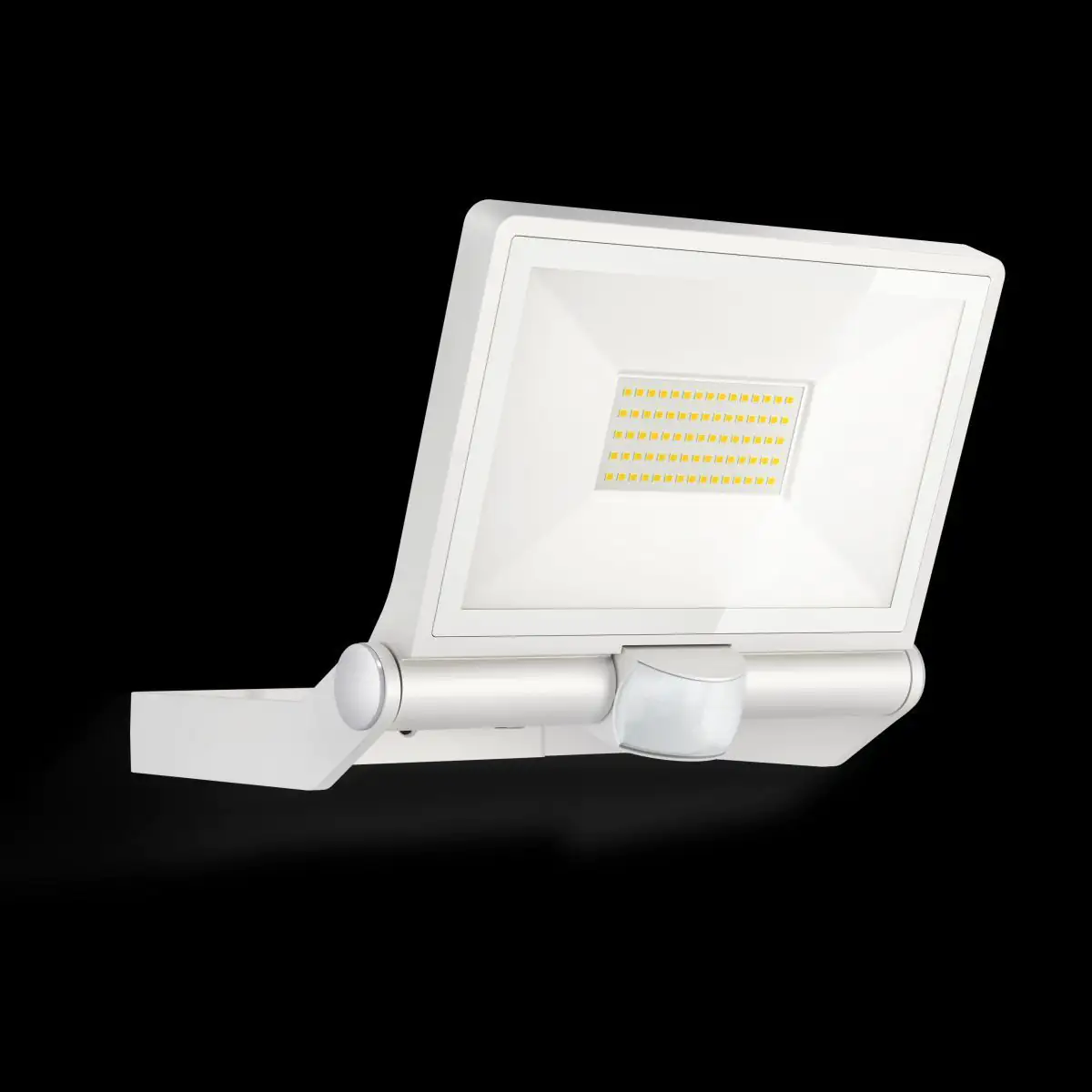 Steinel Strahler XLED ONE XL S Weiß mit Bewegungsmelder, schwenkbar