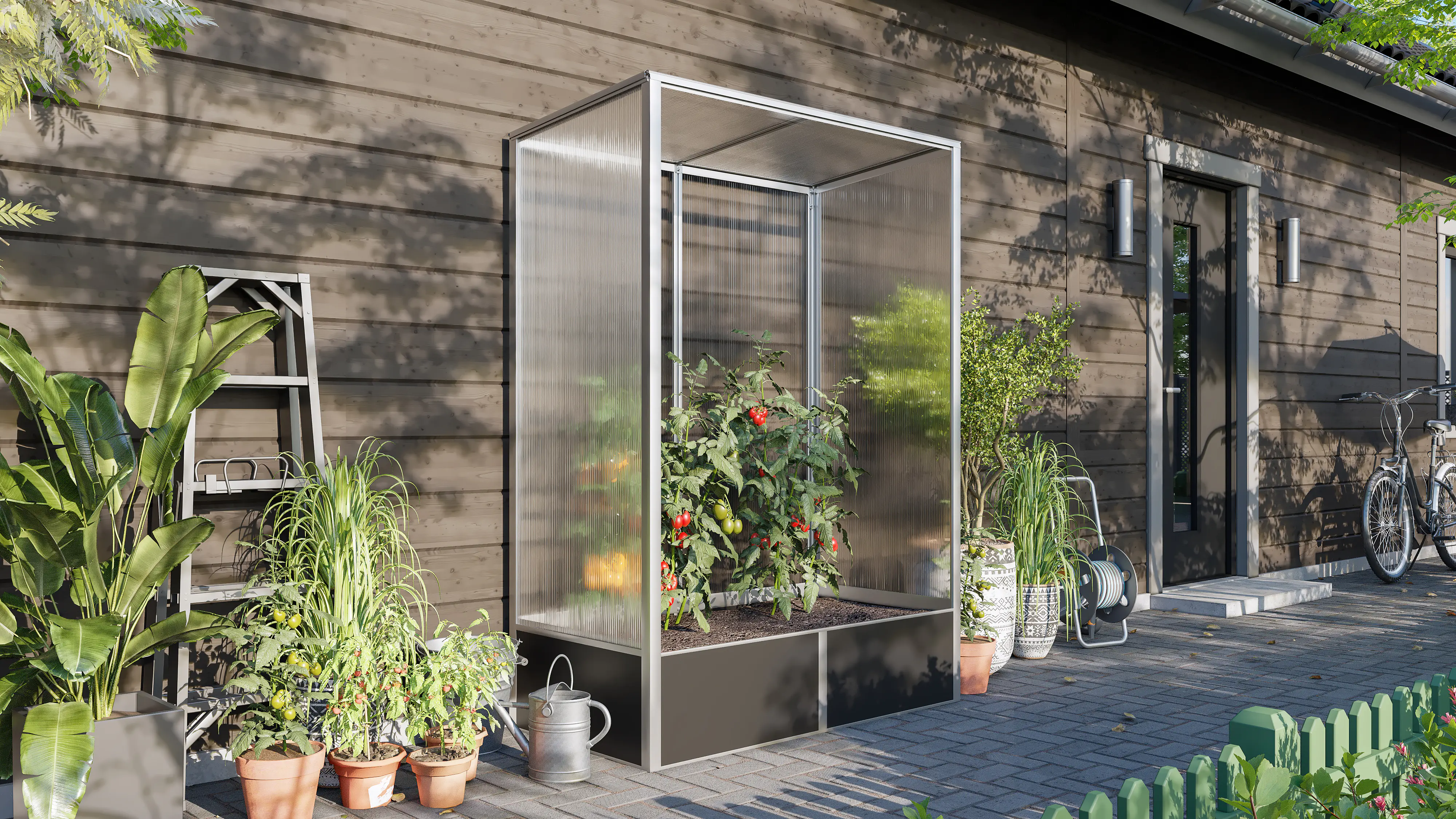 Vitavia Tomatenhaus Napoli 900 HPK 4 mm alu 131 x 68 cm
