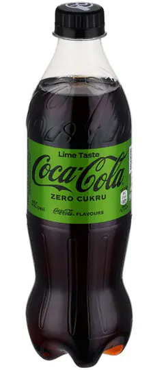 Coca Cola Lime Zero PET-Flasche 500 ml