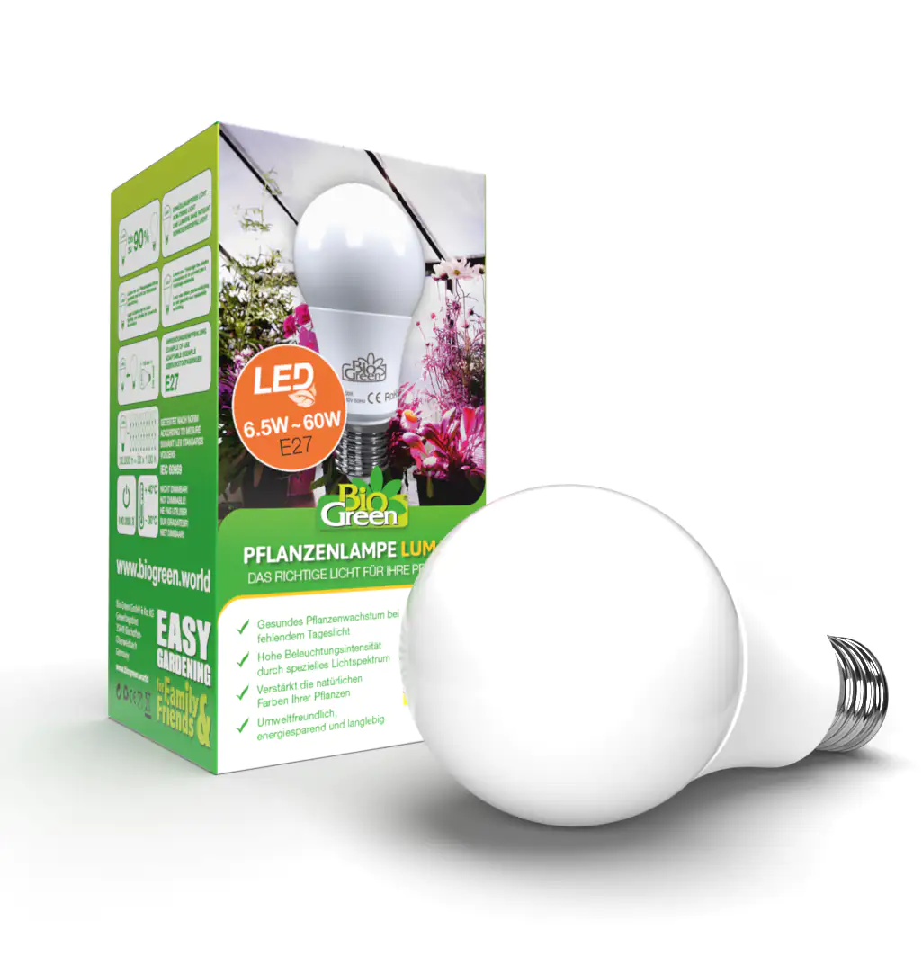 Bio Green Pflanzenlampe LUM 505 6,5 W