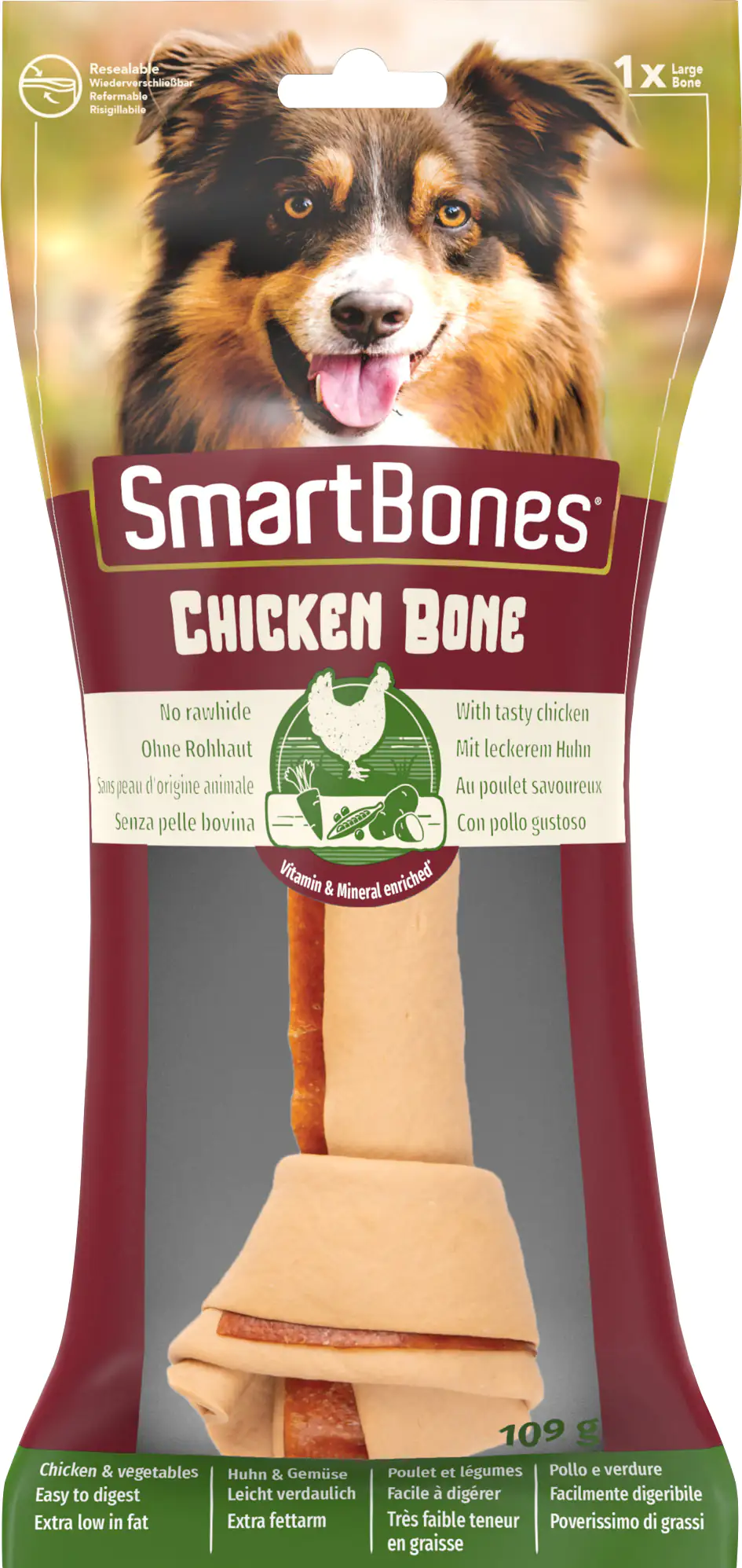 SmartBones Chicken Large Kauknochen 1 PC