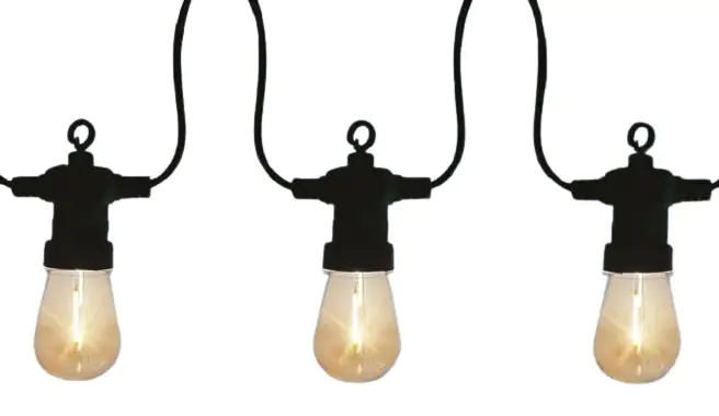 TrendLine LED Lichterkette 10 LED Edison Birne für Außen, LED Technik TrendLine LED Lichterkette 10 LED Edison Birne für Außen, LED Technik