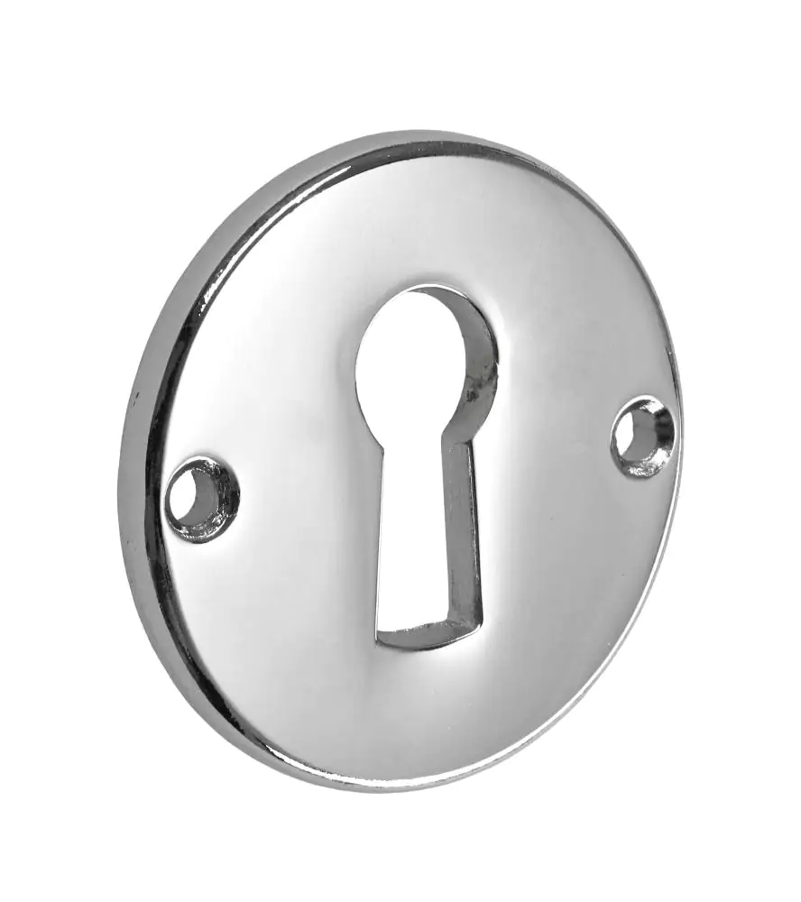 Hettich Schlüsselschild verchromt Ø 30 mm