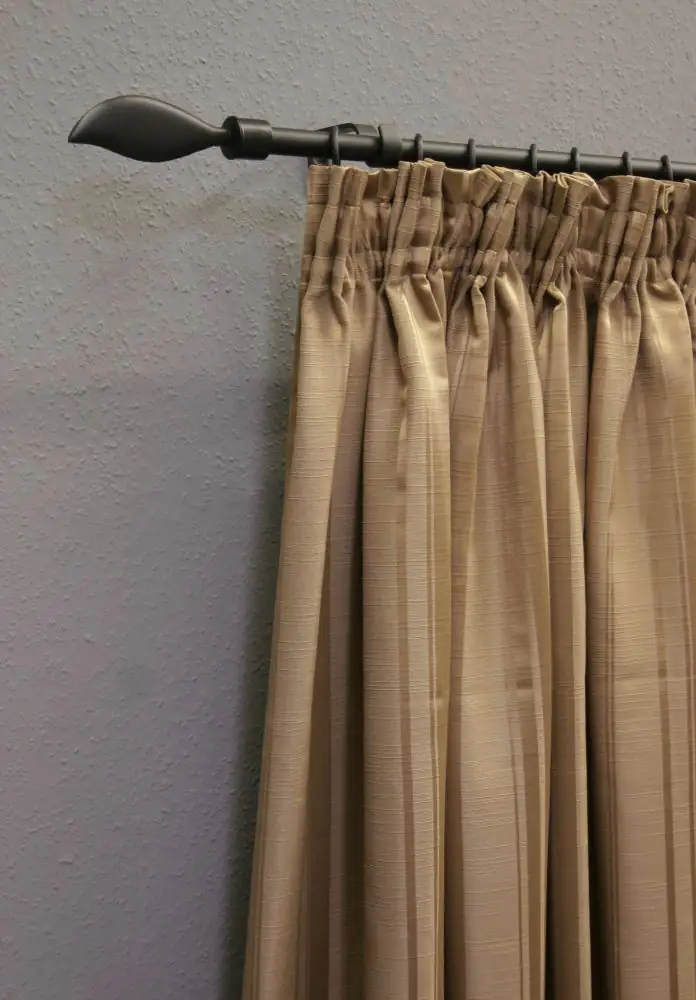 Gardinia Stilgarnitur Flame schwarz, 130 - 240 cm