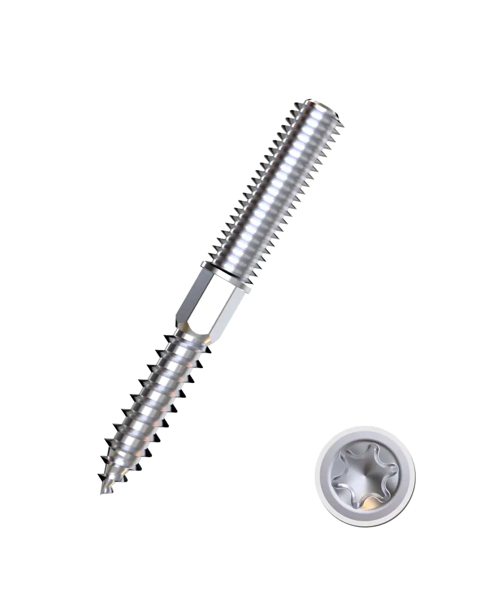 Connex Stockschraube M4 x 40 mm- 1 Stk.