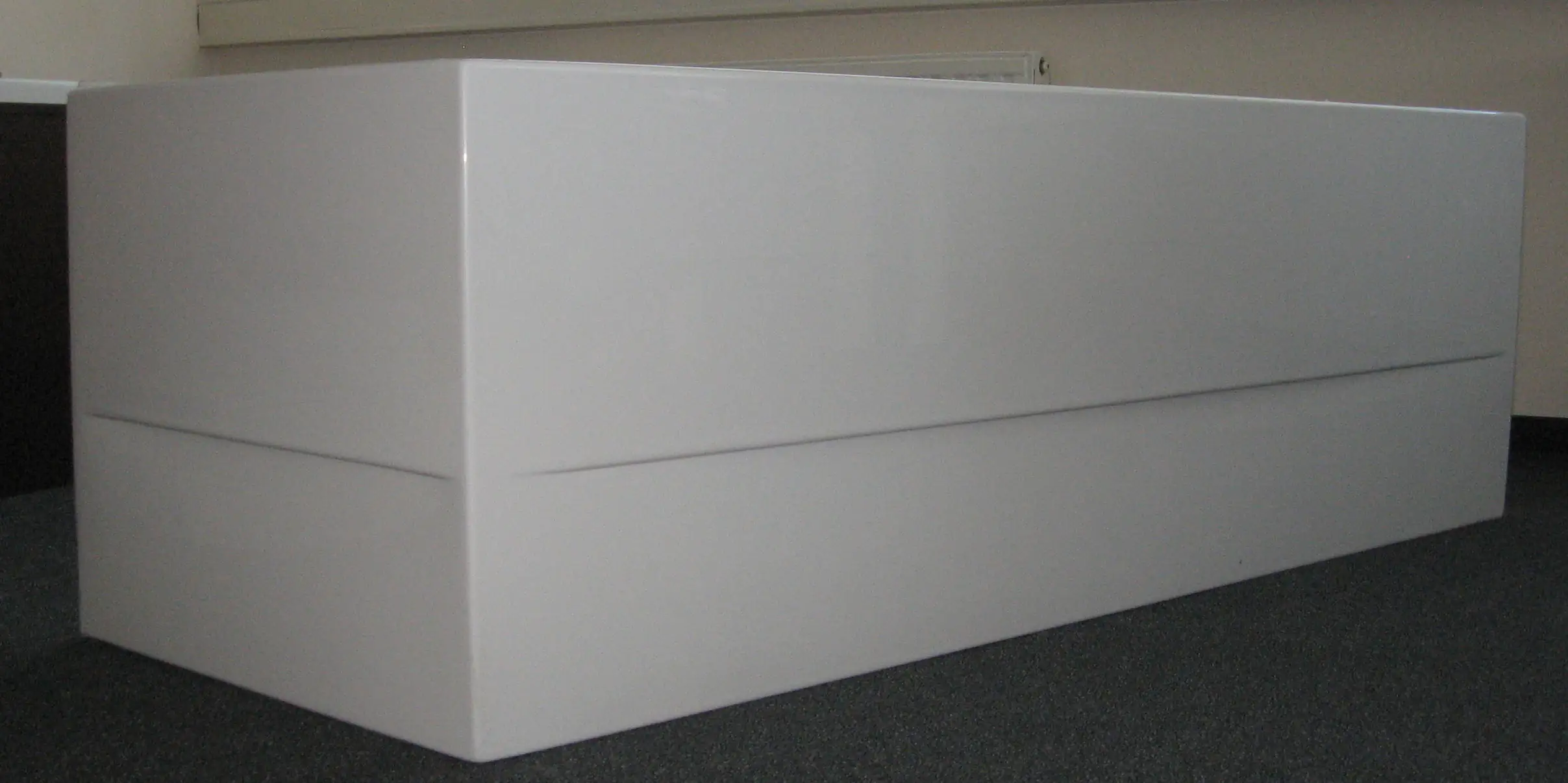 Ottofond Acrylschürze Galia I 160 cm, weiß, Modell A