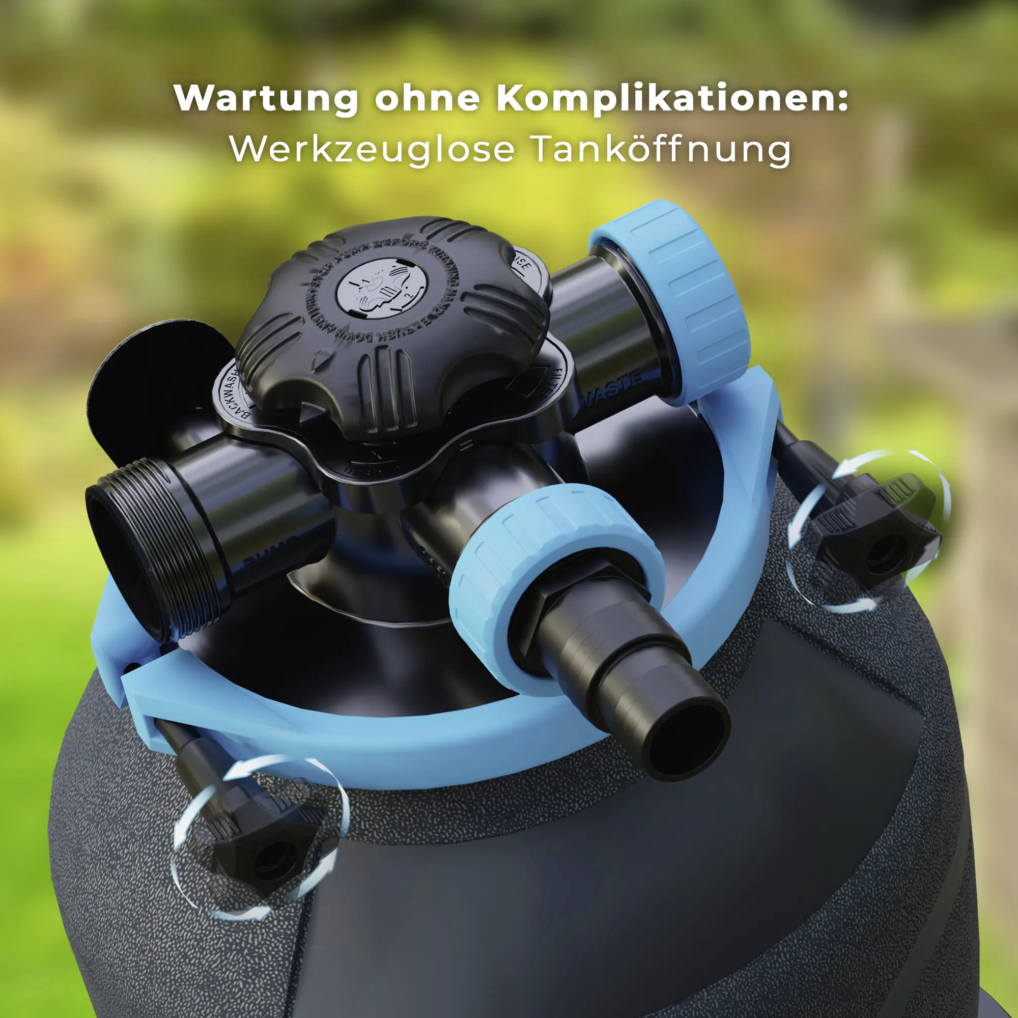 Gre Sandfilteranlage 4 m³/h
