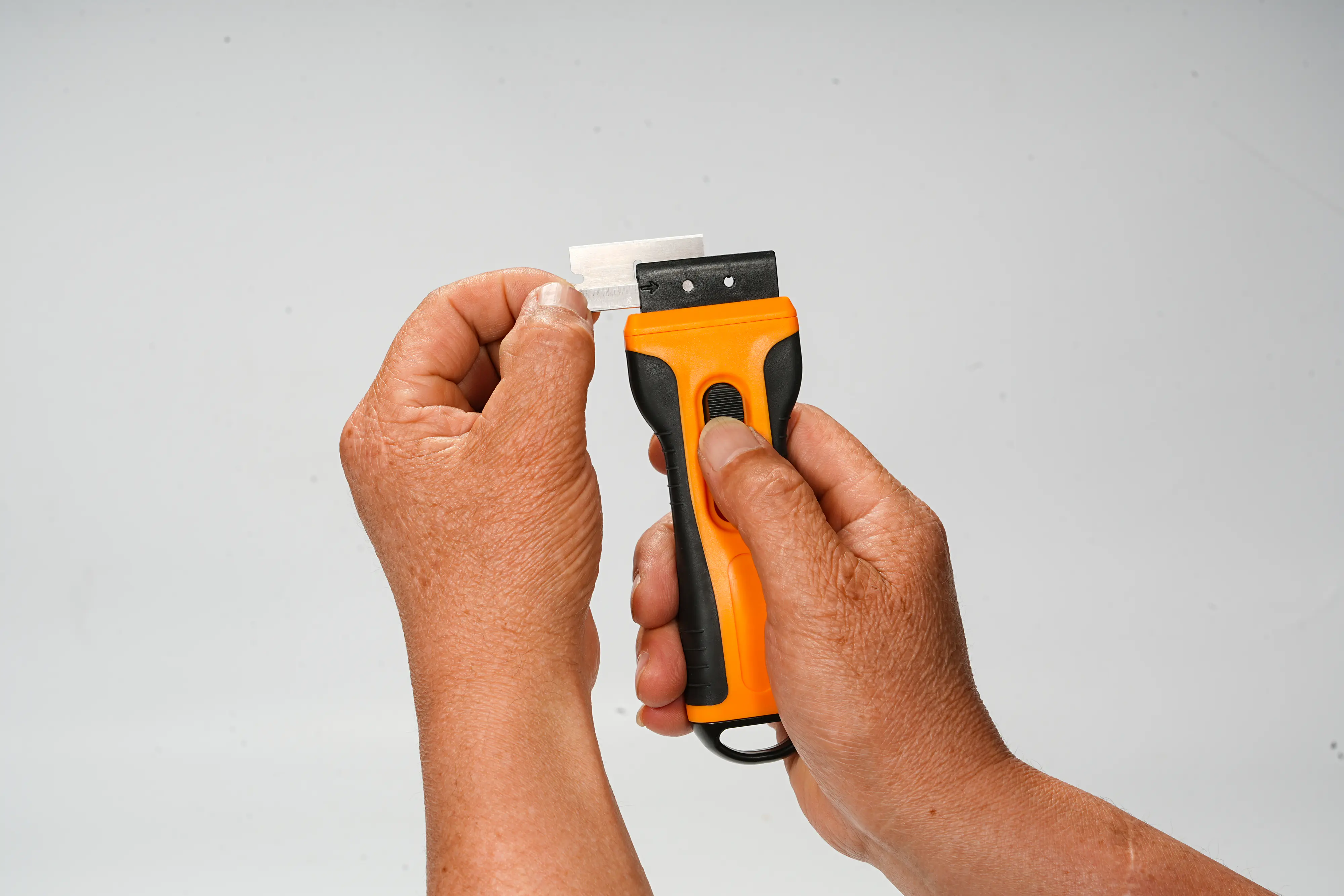 Primaster Glasschaber mit 5 Ersatzklingen