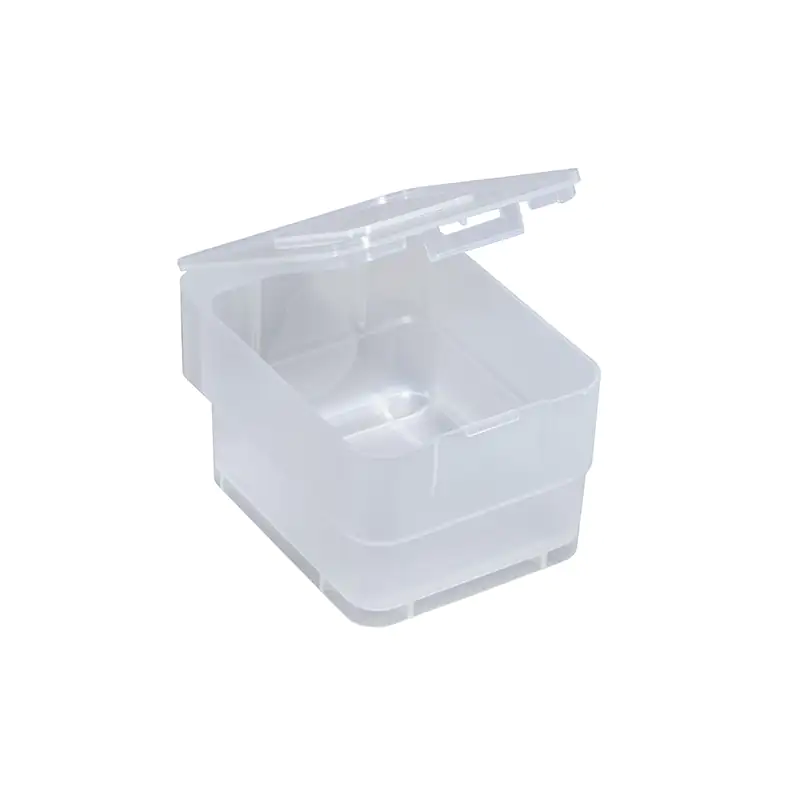 Allit Stapelbox EuroPlus D1 Klappdeckel transparent PP