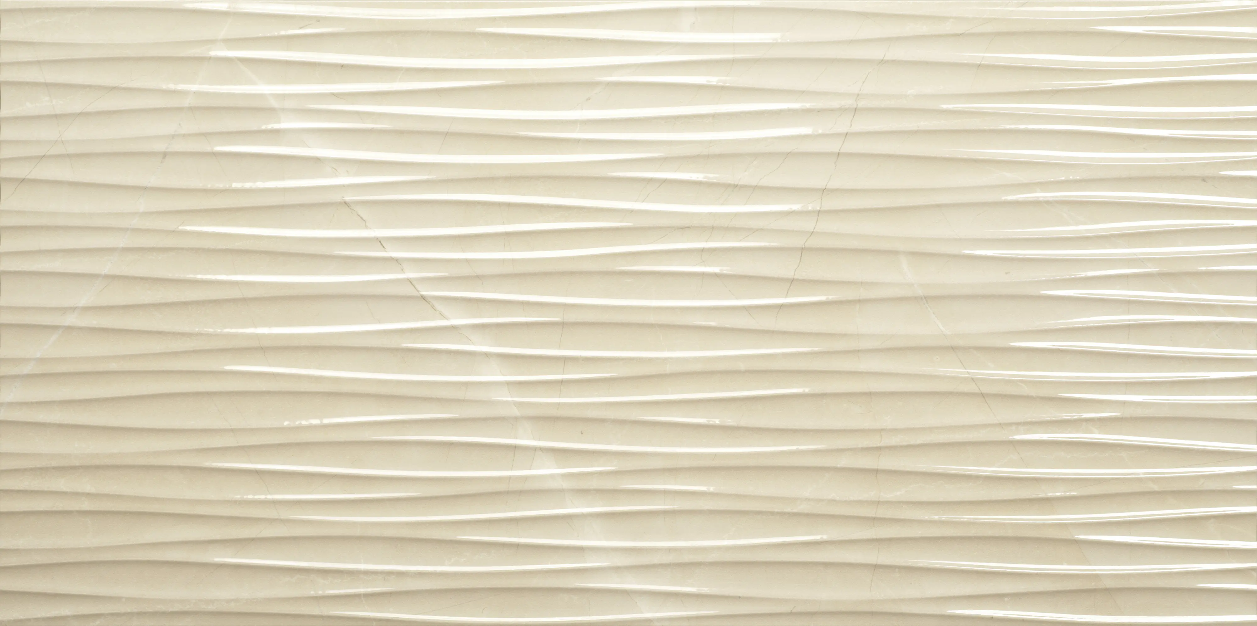 Wandfliese Etania Wave 30 x 60 cm creme