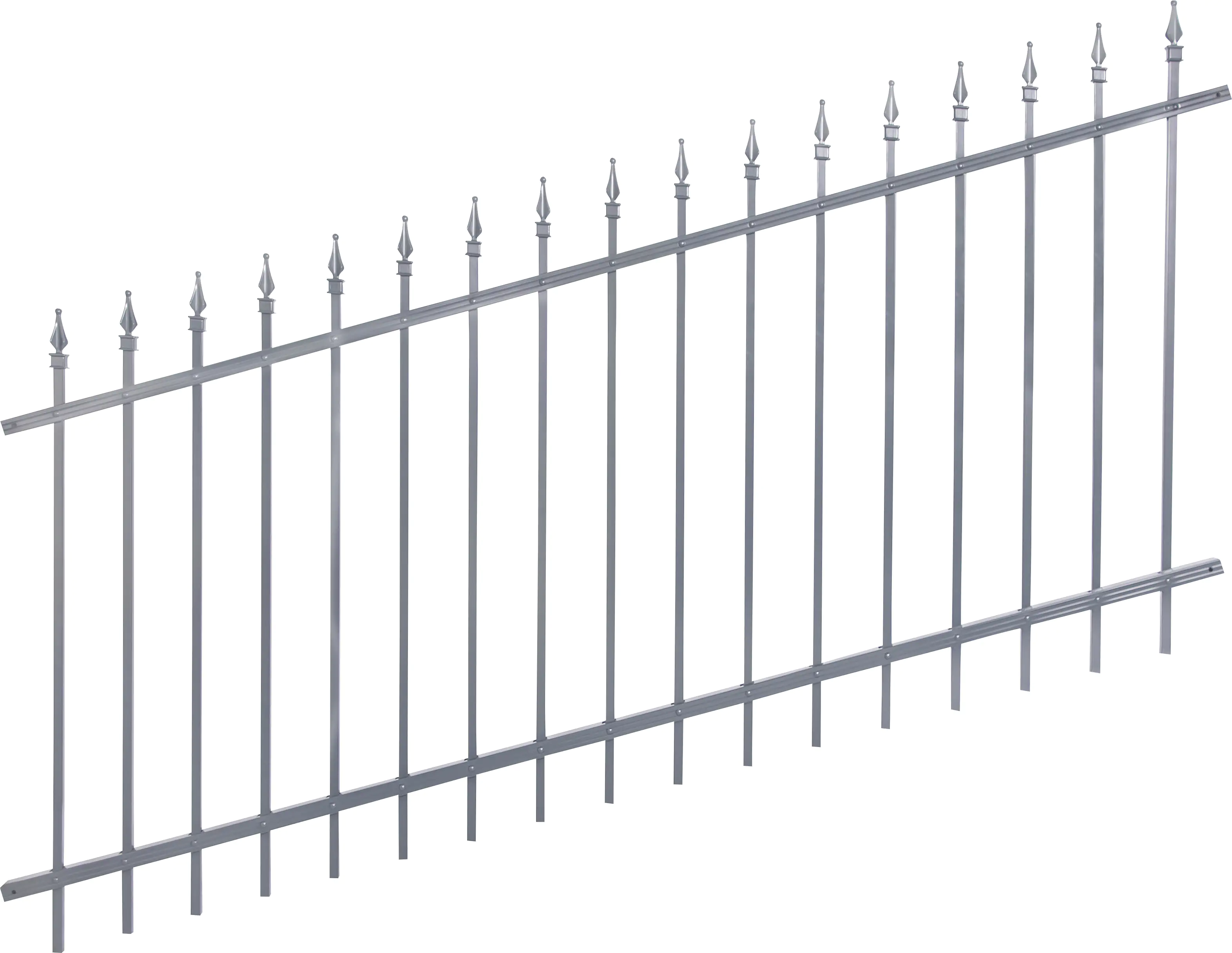 Alberts Zaunelement Chaussee 100 x 200 cm anthrazit