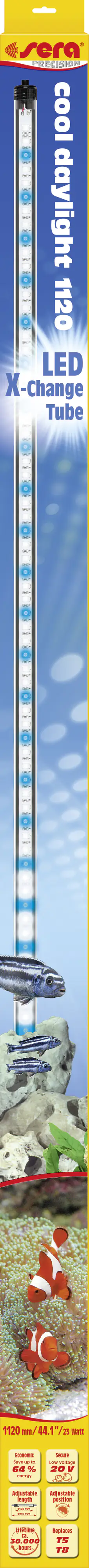 Sera Aquarium-Beleuchtung LED X-Change Tube cool daylight 1120 - 1 Stück Sera Aquarium-Beleuchtung LED X-Change Tube cool daylight 1120 - 1 Stück