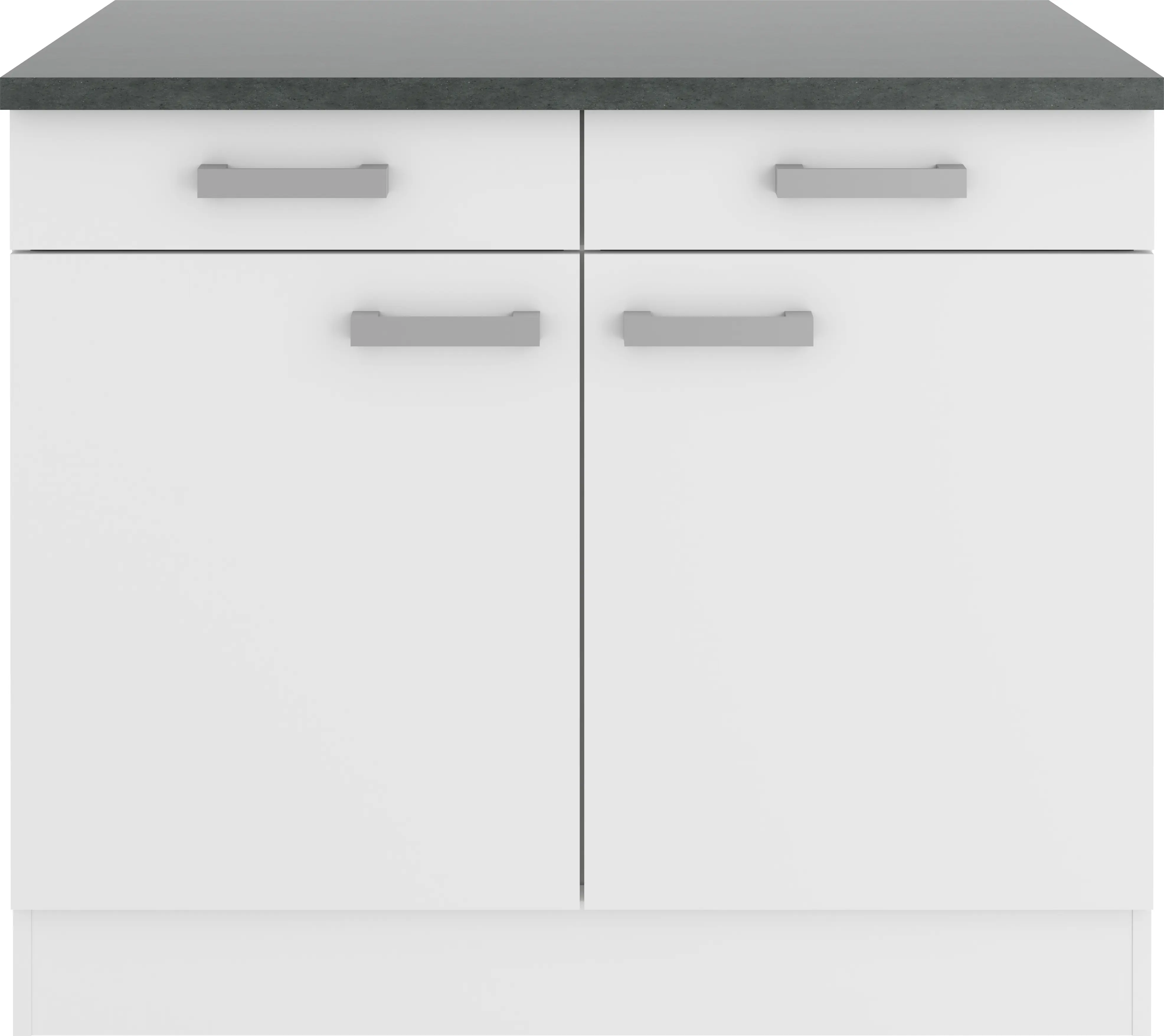 Optifit Unterschrank Oslo 214 weiß 100 cm