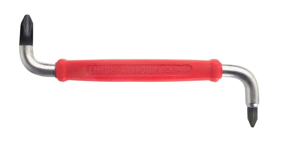 Schraubendreher Winkel Phillips 1 x Phillips 2 x 100 mm