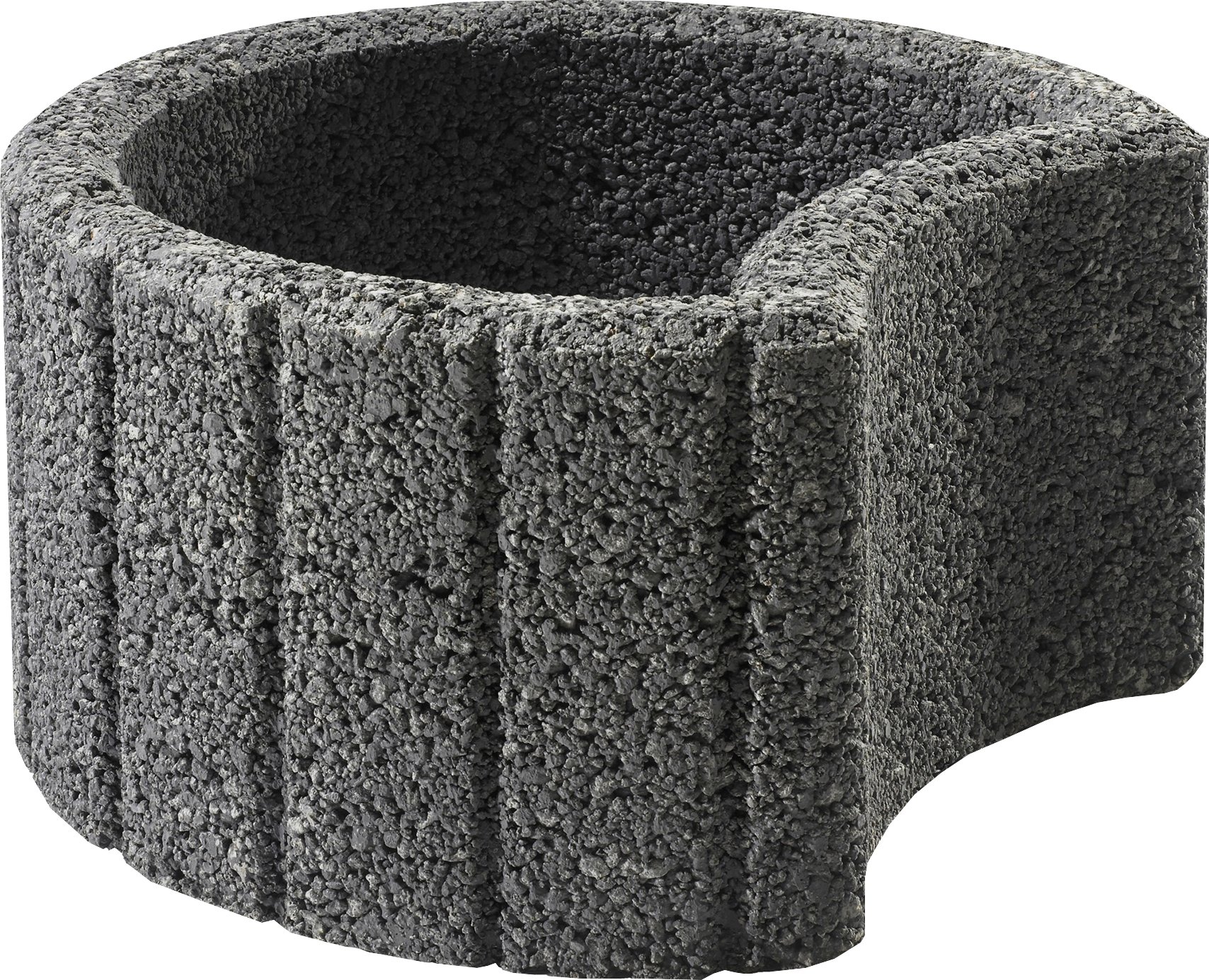 Kann Pflanzstein Groß 48 x 38 x 25 cm anthrazit kaufen Globus Baumarkt