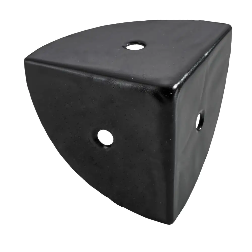 Hettich Kistenecke 36 x 36 x 36 mm schwarz - 1 Stück