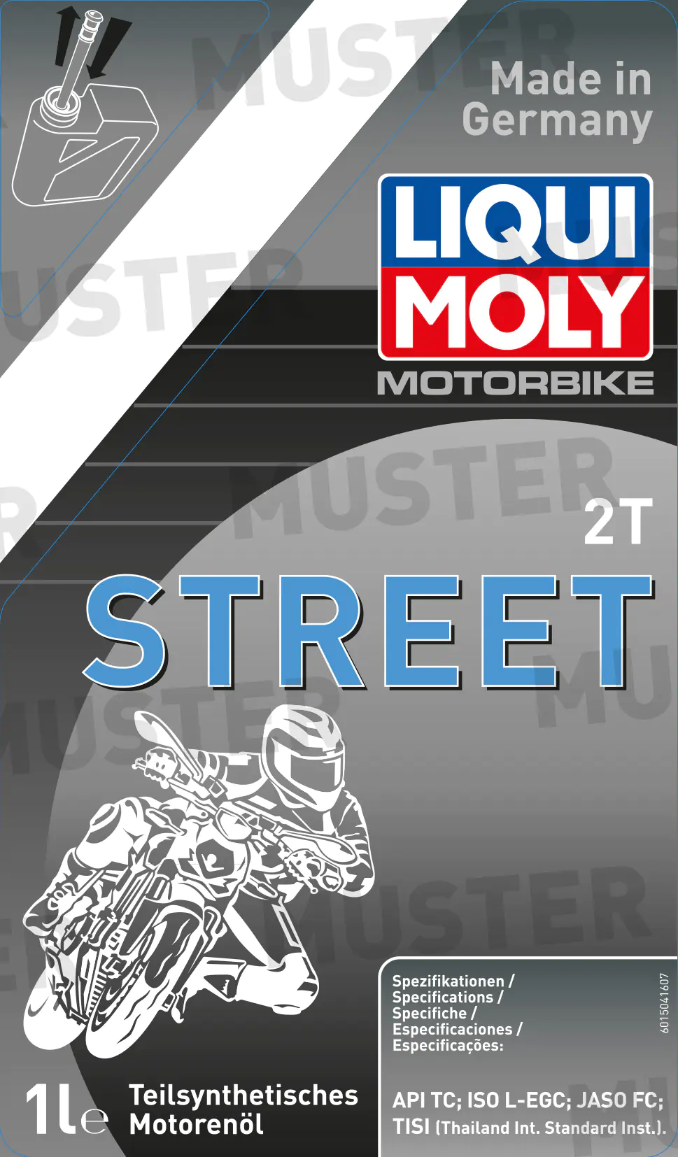 Liqui Moly 2-Takt Motoröl 2T Street 1 L Liqui Moly 2-Takt Motoröl 2T Street 1 L