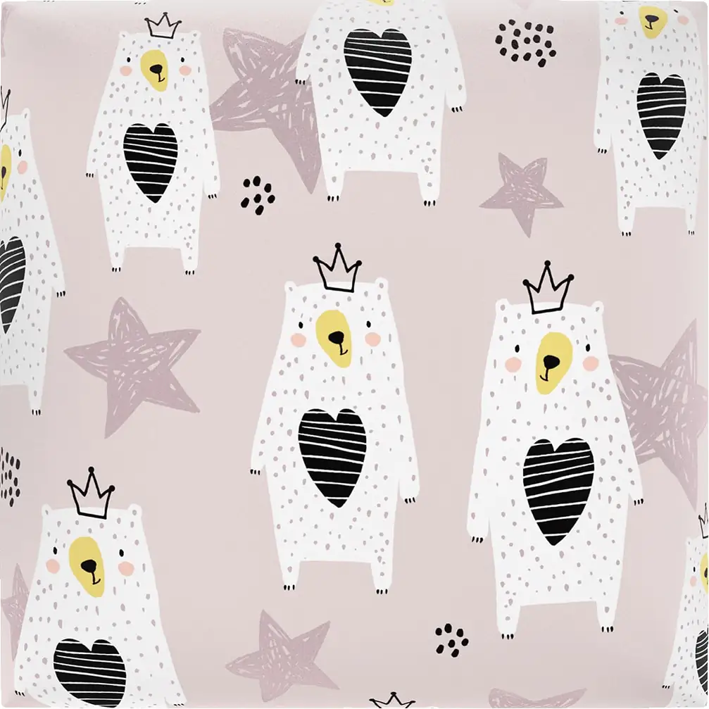 Stegu Wandpaneel Puffin Print Kids 30 x 30 cm Teddy Stegu Wandpaneel Puffin Print Kids 30 x 30 cm Teddy