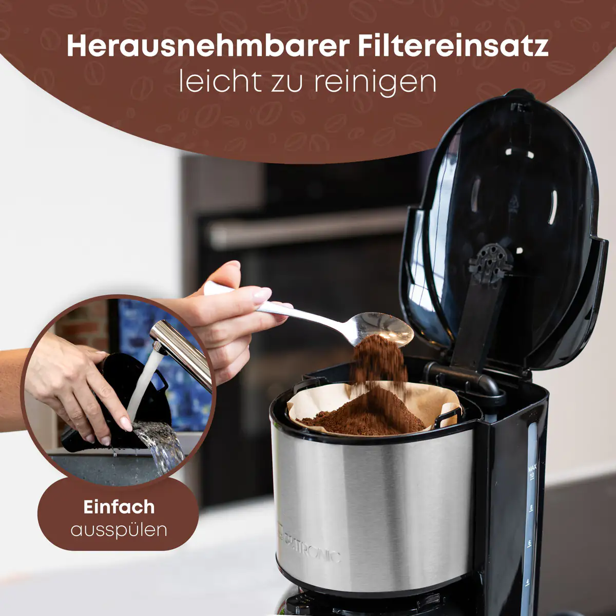 Clatronic Thermo-Kaffemaschine KA 3805