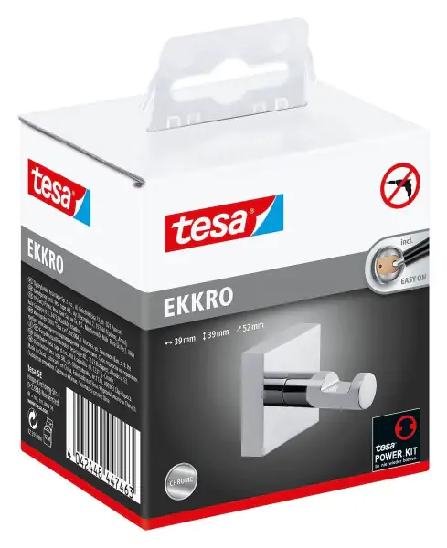 Tesa Handtuchhaken EKKRO zum Kleben
