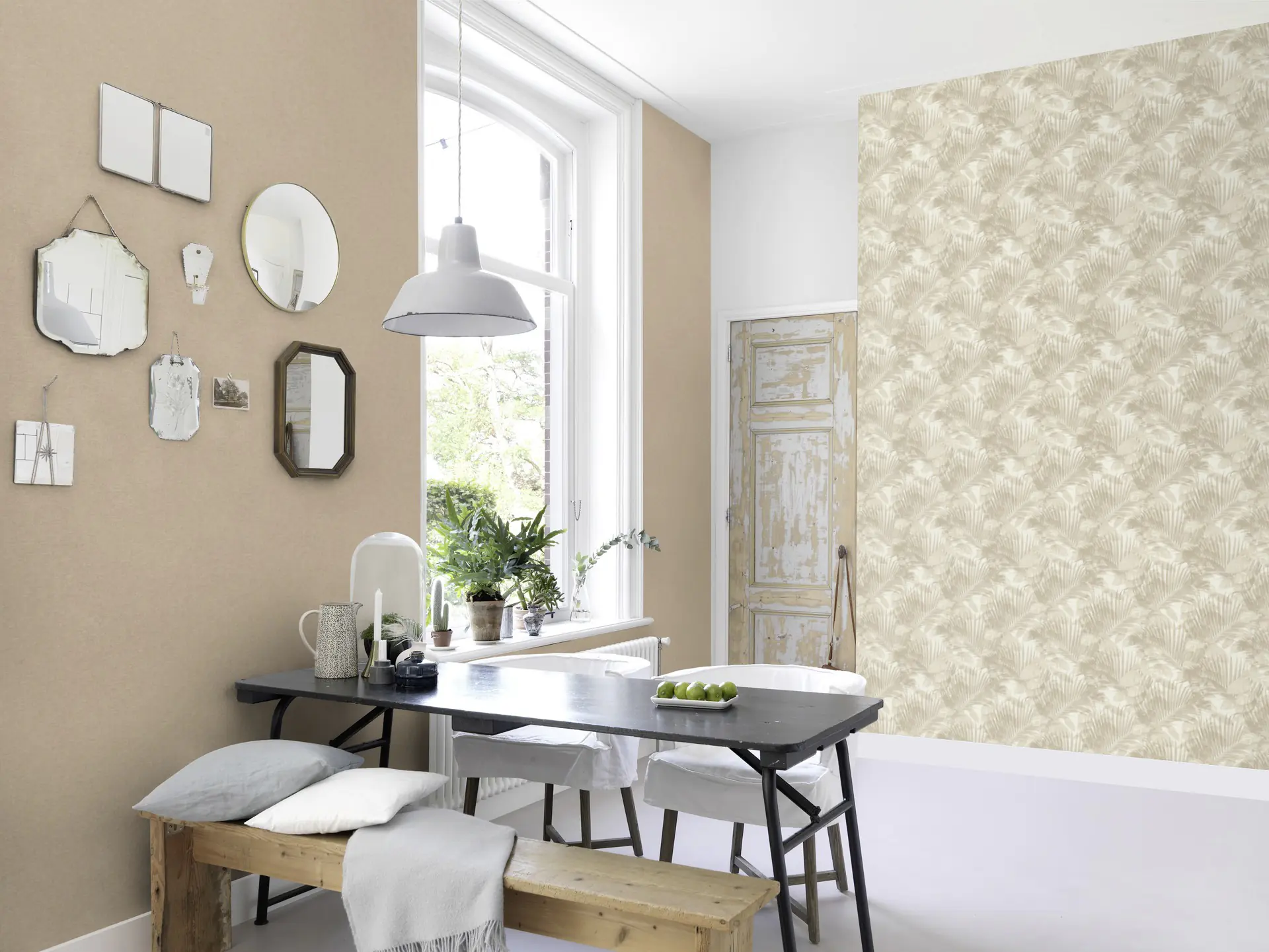 Schöner Wohnen Vliestapete Dschungel beige braun 10,05 x 0,53 m