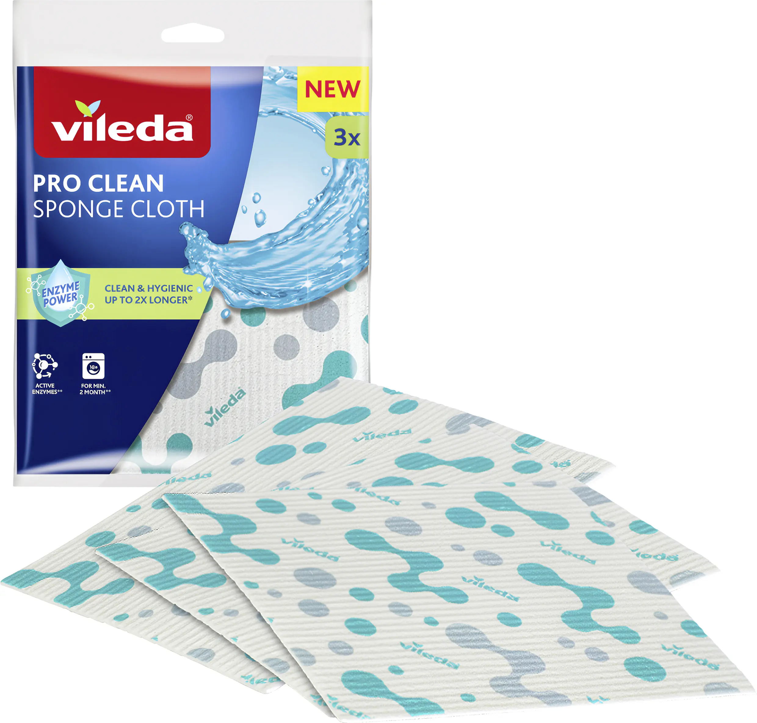 Vileda Universaltuch Pro Clean 4er Pack